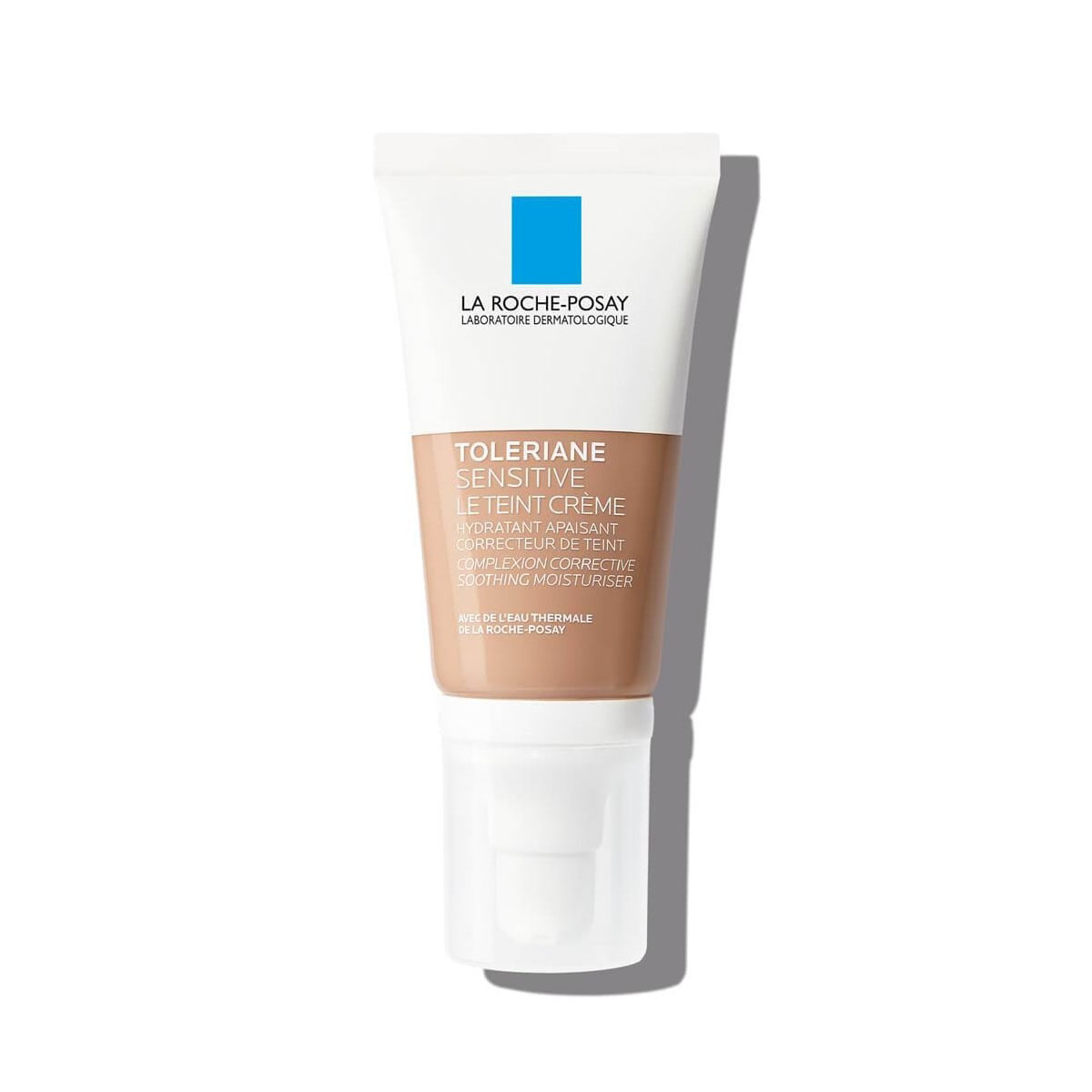 La Roche-Posay Toleriane Sensitive Хидратиращ оцветен крем за лице за чувствителна кожа за изравняване на тена Medium, 50 мл 3337875678636
