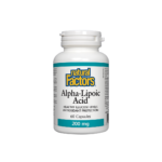 Alpha-Lipoic Acid/ Алфа-липоева киселина 200 mg x 60 капсули Natural Factors