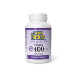 Антиоксидант - Витамин E Clear Base, 400 IU х 90 софтгел капсули Natural Factors