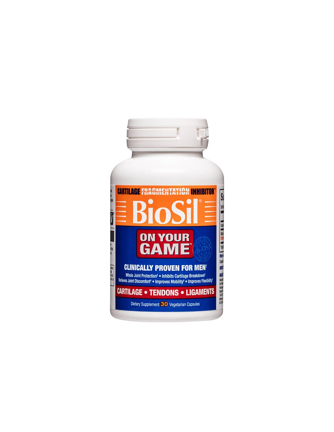biosil-on-your-game-30-kapsuli.jpg BioSil On Your Game, 30 капсули Natural Factors - Image 1