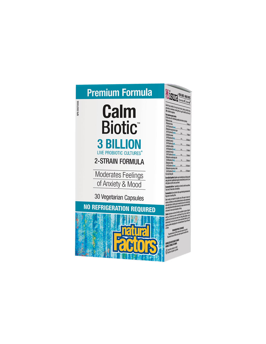 calm-biotic-probiotik-sresshu-stres-i-nerven-stomakh-3-mlrd-aktivni-probiotici-2-sshama-30-kapsuli.png Calm Biotic® - Пробиотик срещу стрес и нервен стомах 3 млрд. активни пробиотици, 2 щама, 30 капсули Natural Factors - Image 1