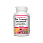 Echinamide® / Цинк, ехинацея, витамин С и черен бъз, 60 таблетки за смучене с вкус на цветен мед Natural Factors