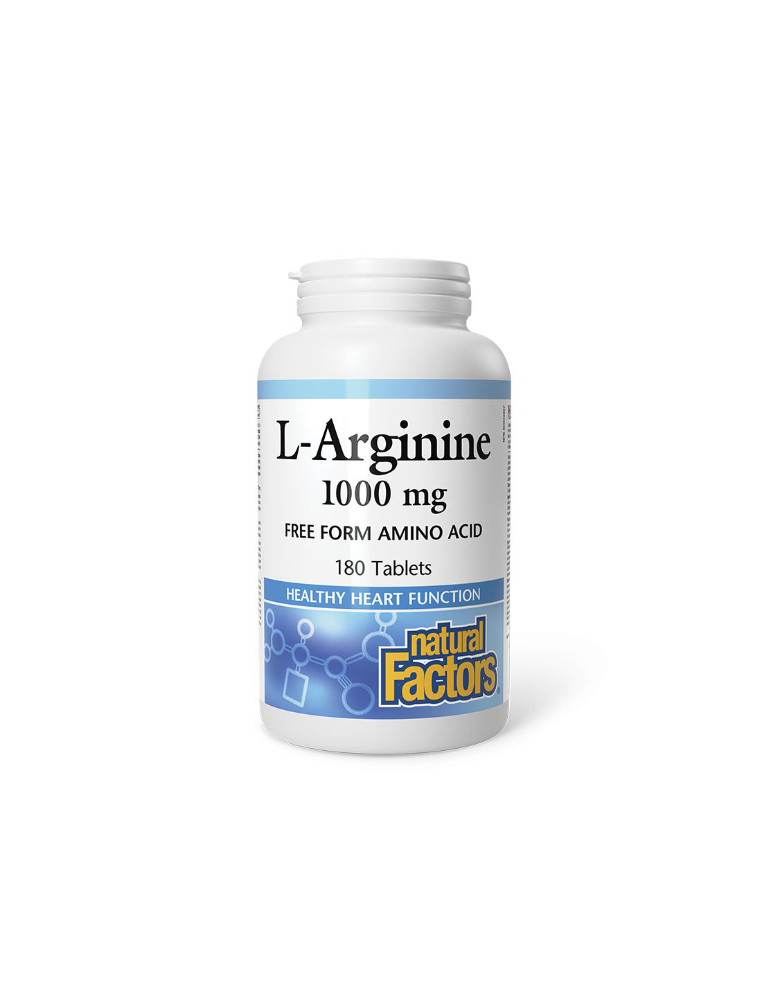 energiya-l-arginin-l-arginine-1000-mg-kh-180-tabletki.png Енергия - Л-Аргинин (L-Arginine), 1000 mg х 180 таблетки Natural Factors - Image 1