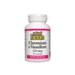 Chromium & Vanadium/ Хром & Ванадий х 90 капсули Natural Factors