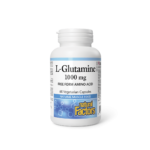 Имунитет и мускулна функция - Л-Глутамин, 1000 mg х 60 V капсули Natural Factors