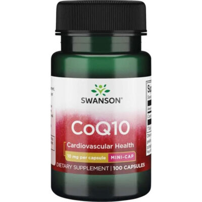 Swanson Коензим CoQ10 100 капсули 10 мг Swanson Коензим CoQ10 100 е подобно на витамините мастноразтворимо вещество, което се произвежда от човешкото тяло и се открива почти във всяка една клетка, като най-високите му концентрации са в органите, изискващи най-много енергия - сърце, бъбреци, бели дробове и черен дроб. CoQ10 участва в производството на енергия и действа като антиоксидант, който предпазва клетките от вредното окислително увреждане. Неговият прием подпомага здравето на сърцето, регулира кръвното налягане, намалява риска от инфаркт и инсулт и действа благоприятно при умора, мигрена и мускулна слабост. CoQ10 е известен още под наименованията убиквинол и убиквинон. Защо е необходимо да приемам Swanson Коензим CoQ10 100? Сърдечната недостатъчност възниква, когато сърцето не е в състояние редовно да се свива, да се отпуска или да изпомпва кръвта през тялото. Тя често е следствие от други сърдечни заболявания като коронарна артериална болест или високо кръвно налягане. CoQ10 помага за предотвратяването на сърдечната недостатъчност, като подобрява сърдечната функция, регулира кръвното налягане и увеличава производството на АТФ (аденозин трифосфат). АТФ позволява съхраняването и транспортирането на енергията в клетката и блокира дефектните вериги в сърцето, които причиняват неправилния сърдечен ритъм. Недостигът на CoQ10 може да доведе до физическа умора и различни неврологични проблеми като лоша координация, неволни мускулни контракции и мускулна слабост. Нефротичният синдром е друг проблем, който се свързва с дефицита на CoQ10. Swanson Коензим CoQ10 100 Как действа Swanson Коензим CoQ10 100 и какви са ползите от приема му? CoQ10 е една от най-използваните добавки за здравето на сърцето, която е доказала своето благоприятно действие върху хората със сърдечно-съдови заболявания (ССЗ). CoQ10 намалява риска от инфаркт и инсулт, понижава кръвното налягане и намалява нивата на възпалителните биомаркери, които са рискови фактори за ССЗ. Някои предварителни проучвания сочат, че това вещество може да намали страничните ефекти от приема на статини, които се прилагат за редуциране на високия холестерол. Тези негативни ефекти включват мускулни болки и нарушения във функционирането на черния дроб. Съществуват също така данни, че дългосрочният прием на CoQ10 ограничава болката при мигрена. Това вещество може да забави прогресията на болестта на Алцхаймер и да намали риска от рак на кожата. Swanson Коензим CoQ10 100 Антиоксидантните му свойства могат да подобрят качеството на сперматозоидите и да намалят спада в броя и качеството на яйцеклетките при жените. Тъй като активността при тренировки намалява заради оксидативния стрес и митохондриалната дисфункция, приемът на CoQ10 може да спомогне за намаляване на окислителните вреди, да повиши способността за физическа активност и да намали умората. Проведени изследвания при редки видове диабет, причинени от генетични мутации в митохондриите, сочат, че CoQ10 може да подобри секрецията на инсулина и да помогне за регулирането на кръвната захар. Кога е подходящо да приемаме Swanson Коензим CoQ10 100? Swanson Коензим CoQ10 100 може да се приема за предотвратяване и предпазване от някои от следните симптоми: • Сърдечно-съдова недостатъчност • Прекаран инфаркт или инсулт • Високо кръвно налягане • Мигрена • Мускулна слабост • Умора • Алцхаймер • Репродуктивни проблеми при мъжете и жените • Диабет, причинен от генетични мутации в митохондриите Приемът на Swanson Коензим CoQ10 100 води до следните ползи: • Намалява риска от сърдечна недостатъчност • Подкрепя здравето на сърцето • Помага за регулирането на кръвното налягане • Намалява риска от инфаркт и инсулт • Ограничава страничните ефекти от приема на статини • Забавя прогресията при болните от Алцхаймер • Подобрява качеството на сперматозоидите • Намалява спада в броя и качеството на яйцеклетките при жените • Намалява умората • Увеличава способността за физическа активност • Защитава здравето на кожата Качество на Swanson Коензим CoQ10 100 Суонсън притежава най-високия Рейтинг "А" за безопасност от Националната асоциация за храни и хранителни продукти в САЩ. Всички продукти на Суонсън имат GMPs сертификати за добри производствени практики. Те гарантират, че производителят използва висококачествени съставки с гарантиран произход и контрол, сигурни опаковки, чисти съоражения и спазва безопасните процедури на производство. Състав и прием на Swanson Коензим CoQ10 100 Всяка капсула съдържа 10 мг коензим COQ10 Опаковката съдържа 100 капсули Приемайте по 1 капсула от 1 до 3 пъти на ден с вода Една доза: 1 капсула Препоръчителна дневна доза: 3 капсули Други съставки: оризово брашно, желатин Допълнителни предписания за Swanson Коензим CoQ10 100 Да се приема като хранителна добавка Да не се използва като заместител на разнообразното хранене Да не се използва, ако опаковката е разпечатана Да не се превишава препоръчваната дневна доза Да се съхранява на място, недостъпно за малки деца Да се съхранява на сухо и прохладно място. Swanson е компания предоставяща хранителни добавки от 1969 година. Неин основател е Лиланд Суонсън, който е ентусиаст по отношение на физическото здраве на хората.  Към днешна дата компанията е реализирала тази мечета, достигайки до милиони хора по света, които се грижат за своето здраве за един по здравословен живот. Хранителни добавки на Swanson са известни с използваните за тях специално подбрани и от висок клас суровини.   Всички използвани съставки в добавки на Swanson са доставени с необходимите сертификати  за анализ от доставчика, с което компанията гарантира качеството на хранителни добавки. Преминавайки през различните етапи на производствения процес на Swanson, съставките се тестват за да се провери тяхната чистота и ефективност. Всеки завършен продукт преминавата през качествен контрол, който проверявата чистотота и ефективноста на пробукта, от независими лаборатории. Така Swanson гарантират освен качеството, но и че всяка добавка съдържа това, което е обявено на етикета. Swanson Health Products се стремят да поддържат своите продукти в най-високо качество. Това ги прави лидер с най-много внедрени добри бизнес практики в индустрията. Свансон интегрира добрите производствени практики (GMPs) още преди да се превърнат в регламент на Федералната агенция по лекарствата. Swanson са признати като регистриран партньор GMP от NSF International. Те са водещ и световен авторитет в разработването на стандарти насочени към обществената безопасност. С над 50 годишния с опит Swanson се превръщат в доверен партньор на стотици аптеки по света. Погрижете се за вашето здраве от рано и разгледайте разнообразната гама продукти на Swanson  в нашия онлайн магазин aptekata.online