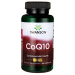 Swanson Коензим CoQ10 120 мг 100 капсули Swanson Коензим CoQ10 120 мг е подобно на витамините мастноразтворимо вещество, което се произвежда от човешкото тяло и се открива почти във всяка една клетка, като най-високите му концентрации са в органите, изискващи най-много енергия - сърце, бъбреци, бели дробове и черен дроб. CoQ10 участва в производството на енергия и действа като антиоксидант, който предпазва клетките от вредното окислително увреждане. Неговият прием подпомага здравето на сърцето, регулира кръвното налягане, намалява риска от инфаркт и инсулт и действа благоприятно при умора, мигрена и мускулна слабост. CoQ10 е известен още под наименованията убиквинол и убиквинон. Защо е необходимо да приемам Swanson Коензим CoQ10 120 мг? Сърдечната недостатъчност възниква, когато сърцето не е в състояние редовно да се свива, да се отпуска или да изпомпва кръвта през тялото. Тя често е следствие от други сърдечни заболявания като коронарна артериална болест или високо кръвно налягане. CoQ10 помага за предотвратяването на сърдечната недостатъчност, като подобрява сърдечната функция, регулира кръвното налягане и увеличава производството на АТФ (аденозин трифосфат). АТФ позволява съхраняването и транспортирането на енергията в клетката и блокира дефектните вериги в сърцето, които причиняват неправилния сърдечен ритъм. Недостигът на CoQ10 може да доведе до физическа умора и различни неврологични проблеми като лоша координация, неволни мускулни контракции и мускулна слабост. Нефротичният синдром е друг проблем, който се свързва с дефицита на CoQ10. Swanson Коензим CoQ10 120 мг Как действа Swanson Коензим CoQ10 120 мг и какви са ползите от приема му? CoQ10 е една от най-използваните добавки за здравето на сърцето, която е доказала своето благоприятно действие върху хората със сърдечно-съдови заболявания (ССЗ). CoQ10 намалява риска от инфаркт и инсулт, понижава кръвното налягане и намалява нивата на възпалителните биомаркери, които са рискови фактори за ССЗ. Някои предварителни проучвания сочат, че това вещество може да намали страничните ефекти от приема на статини, които се прилагат за редуциране на високия холестерол. Тези негативни ефекти включват мускулни болки и нарушения във функционирането на черния дроб. Съществуват също така данни, че дългосрочният прием на CoQ10 ограничава болката при мигрена. Това вещество може да забави прогресията на болестта на Алцхаймер и да намали риска от рак на кожата. Swanson Коензим CoQ10 120 мг Антиоксидантните му свойства могат да подобрят качеството на сперматозоидите и да намалят спада в броя и качеството на яйцеклетките при жените. Тъй като активността при тренировки намалява заради оксидативния стрес и митохондриалната дисфункция, приемът на CoQ10 може да спомогне за намаляване на окислителните вреди, да повиши способността за физическа активност и да намали умората. Проведени изследвания при редки видове диабет, причинени от генетични мутации в митохондриите, сочат, че CoQ10 може да подобри секрецията на инсулина и да помогне за регулирането на кръвната захар. Кога е подходящо да приемаме Swanson Коензим CoQ10 120 мг? Swanson Коензим CoQ10 120 мг може да се приема за предотвратяване и предпазване от някои от следните симптоми: • Сърдечно-съдова недостатъчност • Прекаран инфаркт или инсулт • Високо кръвно налягане • Мигрена • Мускулна слабост • Умора • Алцхаймер • Репродуктивни проблеми при мъжете и жените • Диабет, причинен от генетични мутации в митохондриите Приемът на Swanson Коензим CoQ10 120 мг води до следните ползи: • Намалява риска от сърдечна недостатъчност • Подкрепя здравето на сърцето • Помага за регулирането на кръвното налягане • Намалява риска от инфаркт и инсулт • Ограничава страничните ефекти от приема на статини • Забавя прогресията при болните от Алцхаймер • Подобрява качеството на сперматозоидите • Намалява спада в броя и качеството на яйцеклетките при жените • Намалява умората • Увеличава способността за физическа активност • Защитава здравето на кожата Качество на Swanson Коензим CoQ10 120 мг Суонсън притежава най-високия Рейтинг "А" за безопасност от Националната асоциация за храни и хранителни продукти в САЩ. Всички продукти на Суонсън имат GMPs сертификати за добри производствени практики. Те гарантират, че производителят използва висококачествени съставки с гарантиран произход и контрол, сигурни опаковки, чисти съоражения и спазва безопасните процедури на производство. Състав на продукта на Swanson Коензим CoQ10 120 мг: Всяка капсула съдържа 120 мг коензим Q10. Опаковката съдържа 100 капсули. Приемайте по 1 капсула от 1 на ден с храна и вода. Една доза: 1 капсула Препоръчителна дневна доза: 1 капсула Други съставки: оризово брашно, желатин, магнезиев стеарат, силициев диоксид Допълнителни предписания за Swanson Коензим CoQ10 120 мг Да се приема като хранителна добавка Да не се използва като заместител на разнообразното хранене Да не се използва, ако опаковката е разпечатана Да не се превишава препоръчваната дневна доза Да се съхранява на място, недостъпно за малки деца Да се съхранява на сухо и прохладно място. Swanson е компания предоставяща хранителни добавки от 1969 година. Неин основател е Лиланд Суонсън, който е ентусиаст по отношение на физическото здраве на хората.  Към днешна дата компанията е реализирала тази мечета, достигайки до милиони хора по света, които се грижат за своето здраве за един по здравословен живот. Хранителни добавки на Swanson са известни с използваните за тях специално подбрани и от висок клас суровини.   Всички използвани съставки в добавки на Swanson са доставени с необходимите сертификати  за анализ от доставчика, с което компанията гарантира качеството на хранителни добавки. Swanson Коензим CoQ10 120 мг  Преминавайки през различните етапи на производствения процес на Swanson, съставките се тестват за да се провери тяхната чистота и ефективност. Всеки завършен продукт преминавата през качествен контрол, който проверявата чистотота и ефективноста на пробукта, от независими лаборатории. Така Swanson гарантират освен качеството, но и че всяка добавка съдържа това, което е обявено на етикета. Swanson Коензим CoQ10 120 мг  Swanson Health Products се стремят да поддържат своите продукти в най-високо качество. Това ги прави лидер с най-много внедрени добри бизнес практики в индустрията. Свансон интегрира добрите производствени практики (GMPs) още преди да се превърнат в регламент на Федералната агенция по лекарствата. Swanson са признати като регистриран партньор GMP от NSF International. Те са водещ и световен авторитет в разработването на стандарти насочени към обществената безопасност. С над 50 годишния с опит Swanson се превръщат в доверен партньор на стотици аптеки по света. Погрижете се за вашето здраве от рано и разгледайте разнообразната гама продукти на Swanson  в нашия онлайн магазин aptekata.online