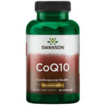 Swanson Коензим CoQ10 200 мг Swanson Коензим CoQ10 200 мг е подобно на витамините мастноразтворимо вещество, което се произвежда от човешкото тяло и се открива почти във всяка една клетка, като най-високите му концентрации са в органите, изискващи най-много енергия - сърце, бъбреци, бели дробове и черен дроб. CoQ10 участва в производството на енергия и действа като антиоксидант, който предпазва клетките от вредното окислително увреждане. Неговият прием подпомага здравето на сърцето, регулира кръвното налягане, намалява риска от инфаркт и инсулт и действа благоприятно при умора, мигрена и мускулна слабост. CoQ10 е известен още под наименованията убиквинол и убиквинон. Защо е необходимо да приемам Swanson Коензим CoQ10 200 мг? Сърдечната недостатъчност възниква, когато сърцето не е в състояние редовно да се свива, да се отпуска или да изпомпва кръвта през тялото. Тя често е следствие от други сърдечни заболявания като коронарна артериална болест или високо кръвно налягане. Swanson Коензим CoQ10 200 мг помага за предотвратяването на сърдечната недостатъчност, като подобрява сърдечната функция, регулира кръвното налягане и увеличава производството на АТФ (аденозин трифосфат). АТФ позволява съхраняването и транспортирането на енергията в клетката и блокира дефектните вериги в сърцето, които причиняват неправилния сърдечен ритъм. Недостигът на CoQ10 може да доведе до физическа умора и различни неврологични проблеми като лоша координация, неволни мускулни контракции и мускулна слабост. Нефротичният синдром е друг проблем, който се свързва с дефицита на CoQ10. Как действа Swanson Коензим CoQ10 200 мг и какви са ползите от приема му? Swanson Коензим CoQ10 200 мг е една от най-използваните добавки за здравето на сърцето, която е доказала своето благоприятно действие върху хората със сърдечно-съдови заболявания (ССЗ). CoQ10 намалява риска от инфаркт и инсулт, понижава кръвното налягане и намалява нивата на възпалителните биомаркери, които са рискови фактори за ССЗ. Някои предварителни проучвания сочат, че това вещество може да намали страничните ефекти от приема на статини, които се прилагат за редуциране на високия холестерол. Тези негативни ефекти включват мускулни болки и нарушения във функционирането на черния дроб. Съществуват също така данни, че дългосрочният прием на CoQ10 ограничава болката при мигрена. Swanson Коензим CoQ10 200 мг Това вещество може да забави прогресията на болестта на Алцхаймер и да намали риска от рак на кожата. Антиоксидантните му свойства могат да подобрят качеството на сперматозоидите и да намалят спада в броя и качеството на яйцеклетките при жените. Тъй като активността при тренировки намалява заради оксидативния стрес и митохондриалната дисфункция, приемът на CoQ10 може да спомогне за намаляване на окислителните вреди, да повиши способността за физическа активност и да намали умората. Проведени изследвания при редки видове диабет, причинени от генетични мутации в митохондриите, сочат, че CoQ10 може да подобри секрецията на инсулина и да помогне за регулирането на кръвната захар. Кога е подходящо да приемаме Swanson Коензим CoQ10 200 мг? Swanson Коензим CoQ10 200 мг може да се приема за предотвратяване и предпазване от някои от следните симптоми: • Сърдечно-съдова недостатъчност • Прекаран инфаркт или инсулт • Високо кръвно налягане • Мигрена • Мускулна слабост • Умора • Алцхаймер • Репродуктивни проблеми при мъжете и жените • Диабет, причинен от генетични мутации в митохондриите Приемът на Swanson Коензим CoQ10 200 мг води до следните ползи: • Намалява риска от сърдечна недостатъчност • Подкрепя здравето на сърцето • Помага за регулирането на кръвното налягане • Намалява риска от инфаркт и инсулт • Ограничава страничните ефекти от приема на статини • Забавя прогресията при болните от Алцхаймер • Подобрява качеството на сперматозоидите • Намалява спада в броя и качеството на яйцеклетките при жените • Намалява умората • Увеличава способността за физическа активност • Защитава здравето на кожата Качество на Swanson Коензим CoQ10 200 мг Суонсън притежава най-високия Рейтинг "А" за безопасност от Националната асоциация за храни и хранителни продукти в САЩ. Всички продукти на Суонсън имат GMPs сертификати за добри производствени практики. Те гарантират, че производителят използва висококачествени съставки с гарантиран произход и контрол, сигурни опаковки, чисти съоражения и спазва безопасните процедури на производство. Състав и прием на Swanson Коензим CoQ10 200 мг: Всяка капсула съдържа 200 мг коензим Q10. Опаковката съдържа 90 капсули. Приемайте по 1 капсула на ден с вода. Една доза: 1 капсула Препоръчителна дневна доза: 1 капсула Други съставки: оризово брашно, желатин, магнезиев стеарат, силициев диоксид Допълнителни предписания за Swanson Коензим CoQ10 200 мг Да се приема като хранителна добавка Да не се използва като заместител на разнообразното хранене Да не се използва, ако опаковката е разпечатана Да не се превишава препоръчваната дневна доза Да се съхранява на място, недостъпно за малки деца Да се съхранява на сухо и прохладно място. Swanson е компания предоставяща хранителни добавки от 1969 година. Неин основател е Лиланд Суонсън, който е ентусиаст по отношение на физическото здраве на хората.  Към днешна дата компанията е реализирала тази мечета, достигайки до милиони хора по света, които се грижат за своето здраве за един по здравословен живот. Хранителни добавки на Swanson са известни с използваните за тях специално подбрани и от висок клас суровини.   Всички използвани съставки в добавки на Swanson са доставени с необходимите сертификати  за анализ от доставчика, с което компанията гарантира качеството на хранителни добавки. Преминавайки през различните етапи на производствения процес на Swanson, съставките се тестват за да се провери тяхната чистота и ефективност. Всеки завършен продукт преминавата през качествен контрол, който проверявата чистотота и ефективноста на пробукта, от независими лаборатории. Така Swanson гарантират освен качеството, но и че всяка добавка съдържа това, което е обявено на етикета. Swanson Коензим CoQ10 200 мг Swanson Health Products се стремят да поддържат своите продукти в най-високо качество. Това ги прави лидер с най-много внедрени добри бизнес практики в индустрията. Свансон интегрира добрите производствени практики (GMPs) още преди да се превърнат в регламент на Федералната агенция по лекарствата. Swanson Коензим CoQ10 200 мг Swanson са признати като регистриран партньор GMP от NSF International. Те са водещ и световен авторитет в разработването на стандарти насочени към обществената безопасност. С над 50 годишния с опит Swanson се превръщат в доверен партньор на стотици аптеки по света. Погрижете се за вашето здраве от рано и разгледайте разнообразната гама продукти на Swanson  в нашия онлайн магазин aptekata.online