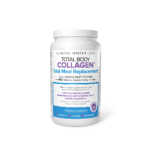 Колаген, суроватъчен протеин с PGX витамини, минерали и нутриенти -  Total Body Collagen™ , 855 g прах, с вкус на ванилия Natural Factors