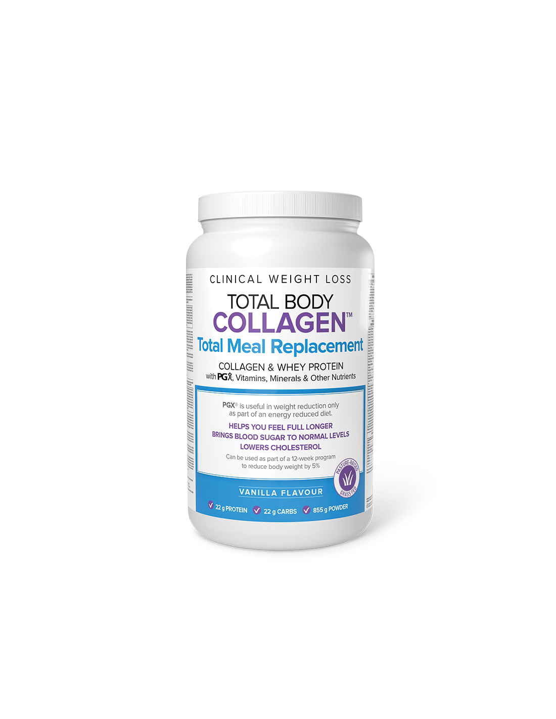 kolagen-surovatachen-protein-s-pgx-vitamini-minerali-i-nutrienti-total-body-collagen-855-g-prakh-s-vkus-na-vaniliya.png Колаген, суроватъчен протеин с PGX витамини, минерали и нутриенти - Total Body Collagen™ , 855 g прах, с вкус на ванилия Natural Factors - Image 1