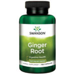 Swanson Джинджифилов Kорен 100 капсули Научният анализ показва, че коренът от джинджифил съдържа стотици съединения и метаболити, някои от които са изключително полезни за човешкото здраве. От тях най-подробно са изследвани гингеролите и шогаолите. Известно е, че фенолните съединения в джинджифила помагат за облекчаване на дразненето на стомашно-чревния тракт, стимулират производството на слюнка и жлъчка и потискат стомашните контракции, докато храната и течностите се движат, като така се намалява гаденето и стомашното неразположение. В същото време коренът от джинджифил оказва благоприятен ефект върху ензимите трипсин и панкреатична липаза, с което повишава подвижността през храносмилателния тракт и намалява риска от рак на дебелото черво. Той има и други ползи за здравето и заради това се предлага и като хранителна добавка. Swanson Джинджифилов Kорен  Защо е необходимо да приемам Swanson Джинджифилов Kорен ? Джинджифилът е цъфтящо растение, което произхожда от Китай. Като подправка и за производството на хранителни добавки се използва неговото коренище. Затова и продуктите с този екстракт често се означават като „корен от джинджифил”. Едва ли има човек, който поне веднъж в живота си да не е страдал от стомашно неразположение. Голяма част от вирусните инфекции причиняват гадене. Коренът от джинджифил съдържа естествени съединения, които потискат гаденето и премахват стомашното неразположение. Той е едно от най-добрите и изпитани природни средства, които насърчават храносмилането и се грижат за стомашното здраве. Освен това коренът от джинджифил помага при мускулни болки, остеоартрит, болест на Алцхаймер и др. Swanson Джинджифилов Kорен  Как действа Swanson Джинджифилов Kорен и какви са ползите от приема му? Уникалният аромат на корена от джинджифил идва от неговите естествени масла, най-важното от които е гингеролът. Гингеролът е основното биоактивно съединение в джинджифила, отговорно за голяма част от неговите лечебни свойства. То притежава мощно противовъзпалително и антиоксидантно действие. Гингеролът намалява риска от инфекции и може да ограничи растежа на много различни видове бактерии. Благодарение на естествените си съединения, коренът от джинджифил е високоефективен срещу гадене. Той има дълга история на употреба като лек срещу морска болест и е напълно доказано, че е полезен в същата степен, в която действат и конвенционалните лекарства по лекарско предписание. Коренът от джинджифил като цяло благоприятства храносмилането, ускорява изпразването на стомаха и помага на хората, страдащи от диспепсия и лошо храносмилане. Благодарение на своите противовъзпалителни свойства, коренът от джинджифил е жизненоважен и за здравето на черния дроб. Swanson Джинджифилов Kорен  Установено е, че терапевтичните му съставки гингерол и шогаол забавят действието на простагландините и цитокините – две вещества, които могат да причинят сериозно възпаление в организма. Възпалението от своя страна може да доведе до така нареченото „безалкохолно мастно чернодробно заболяване”. Доказано е, че джинджифилът чувствително намалява действието на възпалителния цитоксин TNF и така предпазва здравето на черния дроб. Коренът от джинджифил също така намалява мускулната болка в следствие на физически упражнения. Смята се, че това негово действие се дължи на противовъзпалителните му свойства. Остеоартритът е често срещан здравословен проблем, при който настъпва дегенерация на ставите в тялото, което води до симптоми като ставна болка и скованост. Swanson Джинджифилов Kорен от джинджифил значително намалява болката при хората с остеоартрит. Той действа благоприятно и при тези, страдащи от диабет, като намалява нивата на кръвната захар в организма. И това съвсем не е всичко. Коренът от джинджифил може да намали нивата на лошия холестерол; подкрепя жените по време на менструацията, като намалява коремната болка; предпазва мозъка от увреждания, които настъпват с възрастта. Джинджифилът също така съдържа вещество, наречено 6-гингерол, което притежава противораково действие и може да предпази организма от злокачествени заболявания, особено от рак на дебелото черво. Кога е подходящо да приемаме Swanson Джинджифилов Kорен ? Swanson Джинджифилов Kорен може да се приема без прекъсване профилактично за поддържане на доброто здраве на организма Ви, за насърчаване на храносмилането, а също така за предотвратяване и предпазване от някои от следните симптоми: • Гадене • Лошо храносмилане • Мускулни болки • Коремни болки по време на менструация • Вирусни инфекции • Остеоартрит • Алцхаймер • Диабет Приемът на Swanson Джинджифилов Kорен води до следните ползи: • Потиска гаденето от различни причинители – пътуване, бременност, стомашни вируси и др. • Намалява мускулната болка след тренировки • Предпазва ставите от дегенерация • Намалява болката в ставите в следствие на остеоартрит • Намалява болката при менструация • Ограничава растежа на вредните бактерии • Намалява риска от инфекции • Регулира нивата на кръвната захар • Намалява нивата на лошия холестерол • Предпазва мозъка от увреждания в следствие на възрастта • Предпазва от рак на дебелото черво Качество на Swanson Джинджифилов Kорен  Суонсън притежава най-високия Рейтинг "А" за безопасност от Националната асоциация за храни и хранителни продукти в САЩ. Всички продукти на Суонсън имат GMPs сертификати за добри производствени практики. Те гарантират, че производителят използва висококачествени съставки с гарантиран произход и контрол, сигурни опаковки, чисти съоражения и спазва безопасните процедури на производство. Състав и прием на Swanson Джинджифилов Kорен : Всяка капсула съдържа 540 мг Корен от джинджифил Опаковката съдържа 100 капсули Приемайте по 2 капсули 1 или 2 пъти на ден с вода Една доза: 2 капсули Препоръчителна дневна доза: 4 капсули Други съставки: Желатин, Магнезиев стеарат Допълнителни предписания за Swanson Джинджифилов Kорен  Да се приема като хранителна добавка Да не се използва като заместител на разнообразно хранене Не приемайте този продукт, ако сте бременна или кърмите Не се препоръчва за лица под 18 годишна възраст Консултирайте се с Вашия лекар, преди да използвате този или друг продукт, ако приемате лекарства или страдате от заболяване Swanson е компания предоставяща хранителни добавки от 1969 година. Неин основател е Лиланд Суонсън, който е ентусиаст по отношение на физическото здраве на хората.  Към днешна дата компанията е реализирала тази мечета, достигайки до милиони хора по света, които се грижат за своето здраве за един по здравословен живот. Хранителни добавки на Swanson са известни с използваните за тях специално подбрани и от висок клас суровини.   Всички използвани съставки в добавки на Swanson са доставени с необходимите сертификати  за анализ от доставчика, с което компанията гарантира качеството на хранителни добавки. Преминавайки през различните етапи на производствения процес на Swanson, съставките се тестват за да се провери тяхната чистота и ефективност. Всеки завършен продукт преминавата през качествен контрол, който проверявата чистотота и ефективноста на пробукта, от независими лаборатории. Така Swanson гарантират освен качеството, но и че всяка добавка съдържа това, което е обявено на етикета. Swanson Джинджифилов Kорен  Swanson Health Products се стремят да поддържат своите продукти в най-високо качество. Това ги прави лидер с най-много внедрени добри бизнес практики в индустрията. Свансон интегрира добрите производствени практики (GMPs) още преди да се превърнат в регламент на Федералната агенция по лекарствата. Swanson Джинджифилов Kорен  Swanson са признати като регистриран партньор GMP от NSF International. Те са водещ и световен авторитет в разработването на стандарти насочени към обществената безопасност. С над 50 годишния с опит Swanson се превръщат в доверен партньор на стотици аптеки по света. Погрижете се за вашето здраве от рано и разгледайте разнообразната гама продукти на Swanson  в нашия онлайн магазин aptekata.online