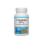 Л-Аргинин - L-Arginine 500 mg, 90 капсули Natural Factors