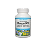 Flaxseed Oil - Ленено масло 1000 mg, 90 софтгел капсули Natural Factors