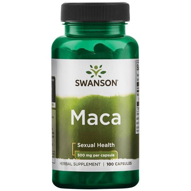maka-500mg-100.jpg Swanson Мака 100 капсули - Image 1