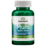 Swanson Мултивитамини с Желязо 130 таблетки Една отлична хранителна подкрепа, която ще ви зареди с всички необходими хранителни вещества. Формулата мултивитамини с желязо на Суонсън доставя 16 основни витамини и минерали, включително целия B-комплекс, в една удобна таблетка. Това е чудесен начин да покриете хранителните си нужди Swanson Мултивитамини с Желязо Състав и прием на Swanson Мултивитамини с Желязо : Всяка таблетка съдържа комплекс витамини и минерали за ежедневен прием Опаковката съдържа 130 таблетки Приемайте по 1/2 таблетка на ден с вода Една доза: 1/2 таблетка Препоръчителна дневна доза: 1/2 таблетка Други съставки в Swanson Мултивитамини с Желязо: Стеаринова киселина, Натриева кроскармелоза, Магнезиев стеарат, Водно филмово покритие (Пречистена вода, Хидроксипропил метилцелулоза, Полиетилен гликол), Акациева смола, Малтодекстрин Допълнителни предписания за Swanson Мултивитамини с Желязо • Да се приема като хранителна добавка • Да не се използва като заместител на разнообразното хранене • Да не се използва, ако опаковката е разпечатана • Да не се превишава препоръчваната дневна доза • Да се съхранява на място, недостъпно за малки деца • Да се съхранява на сухо и прохладно място • Консултирайте се с Вашия лекар преди да използвате този продукт, ако сте бременна или кърмите или страдате от някакво заболяване Swanson е компания предоставяща хранителни добавки от 1969 година. Неин основател е Лиланд Суонсън, който е ентусиаст по отношение на физическото здраве на хората.  Към днешна дата компанията е реализирала тази мечета, достигайки до милиони хора по света, които се грижат за своето здраве за един по здравословен живот. Хранителни добавки на Swanson са известни с използваните за тях специално подбрани и от висок клас суровини.   Всички използвани съставки в добавки на Swanson са доставени с необходимите сертификати  за анализ от доставчика, с което компанията гарантира качеството на хранителни добавки. Swanson Мултивитамини с Желязо Преминавайки през различните етапи на производствения процес на Swanson, съставките се тестват за да се провери тяхната чистота и ефективност. Всеки завършен продукт преминавата през качествен контрол, който проверявата чистотота и ефективноста на пробукта, от независими лаборатории. Така Swanson гарантират освен качеството, но и че всяка добавка съдържа това, което е обявено на етикета. Swanson Мултивитамини с Желязо Swanson Health Products се стремят да поддържат своите продукти в най-високо качество. Това ги прави лидер с най-много внедрени добри бизнес практики в индустрията. Свансон интегрира добрите производствени практики (GMPs) още преди да се превърнат в регламент на Федералната агенция по лекарствата. Swanson Мултивитамини с Желязо Swanson са признати като регистриран партньор GMP от NSF International. Те са водещ и световен авторитет в разработването на стандарти насочени към обществената безопасност. С над 50 годишния с опит Swanson се превръщат в доверен партньор на стотици аптеки по света. Погрижете се за вашето здраве от рано и разгледайте разнообразната гама продукти на Swanson  в нашия онлайн магазин aptekata.online