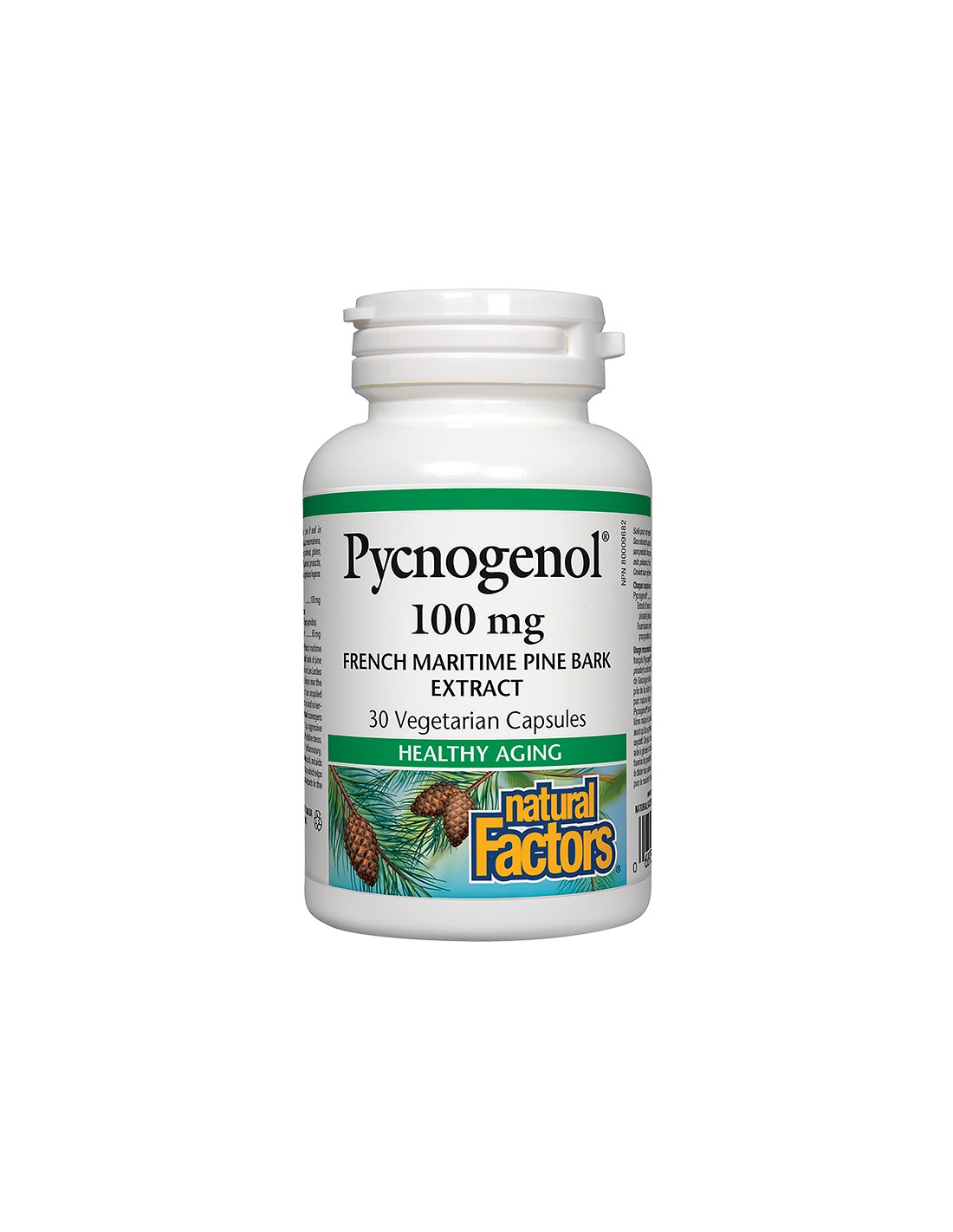 pycnogenol-piknogenol-100-mg-30-v-kapsuli.jpg Pycnogenol® - Пикногенол, 100 mg, 30 V-капсули Natural Factors - Image 1