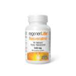Ресвератрол Rеgener Life™,  500 mg x 60 капсули Natural Factors