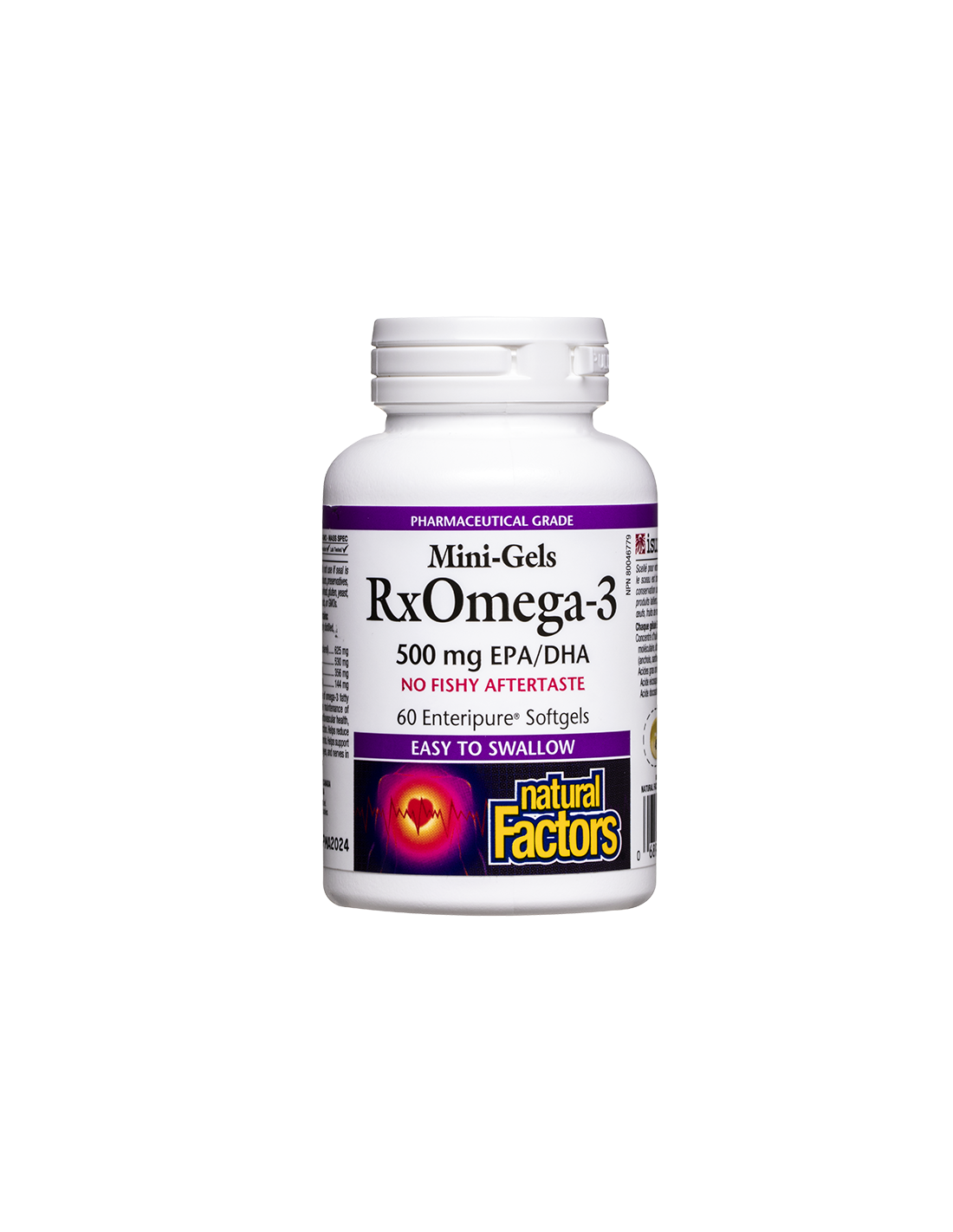 rx-omega-3-mini-gels-500-mg-epa-356-mg-dha-144-mg-kh-60-softgel-kapsuli.png Rx Omega-3 Мини гелс, 500 mg (EPA 356 mg/ DHA 144 mg) х 60 софтгел капсули Natural Factors - Image 1