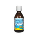 Мозъчна дейност, здрави кости и стави - Омега 3 и витамин D3 SeaRich, 200 ml Natural Factors
