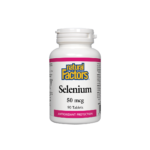 Selenium/ Селен 50 mcg х 90 таблетки Natural Factors
