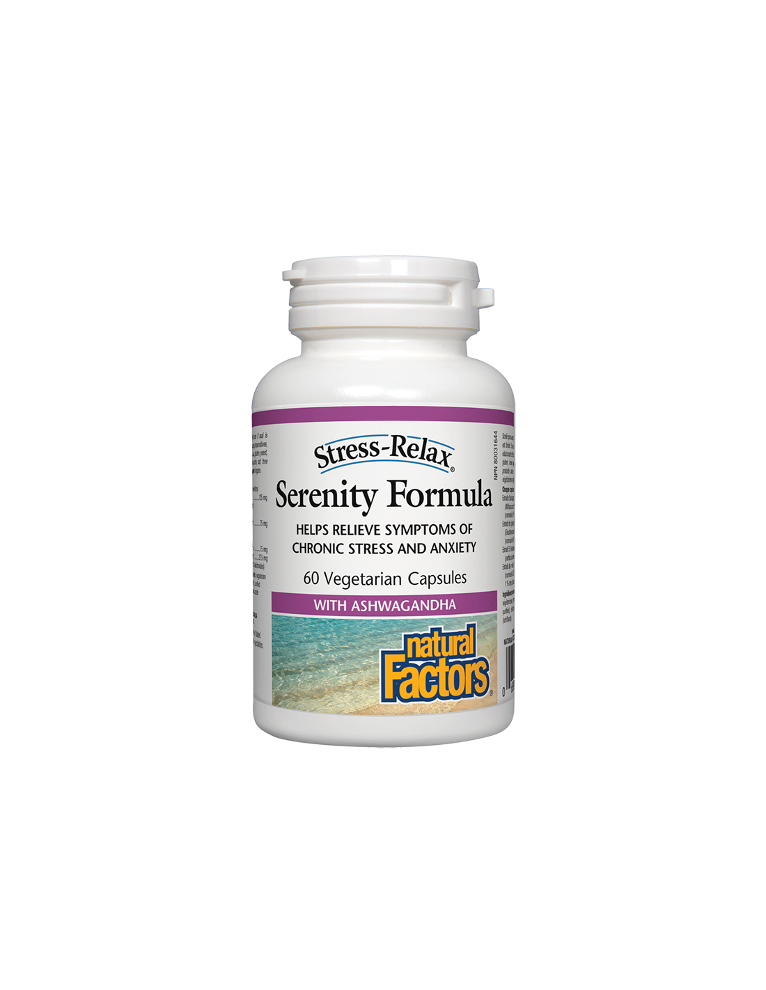 serenity-formula-antistres-formula-x-60-kapsuli.png Serenity Formula - Антистрес Формула, 60 капсули Natural Factors - Image 1