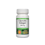 Срещу гадене - Джинджифил, 500 mg х10 дъвчащи таблетки Natural Factors
