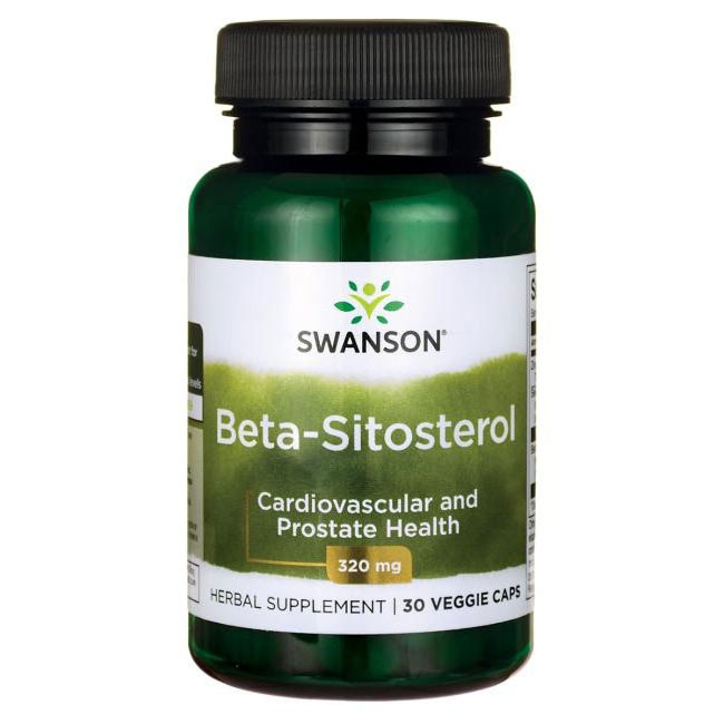 visokoefektiven-beta-sitosterol.jpg Swanson Високоефективен Бета-Ситостерол 30 веге капсули - Image 1