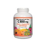 Vitamin C/ Витамин С 500 mg х 90 дъвчащи таблетки с вкус на тропически плодове Natural Factors