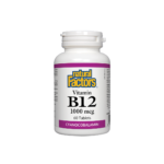 Vitamin B12/ Витамин В12 (цианокобаламин) 1000 mcg х 60 таблетки Natural Factors,