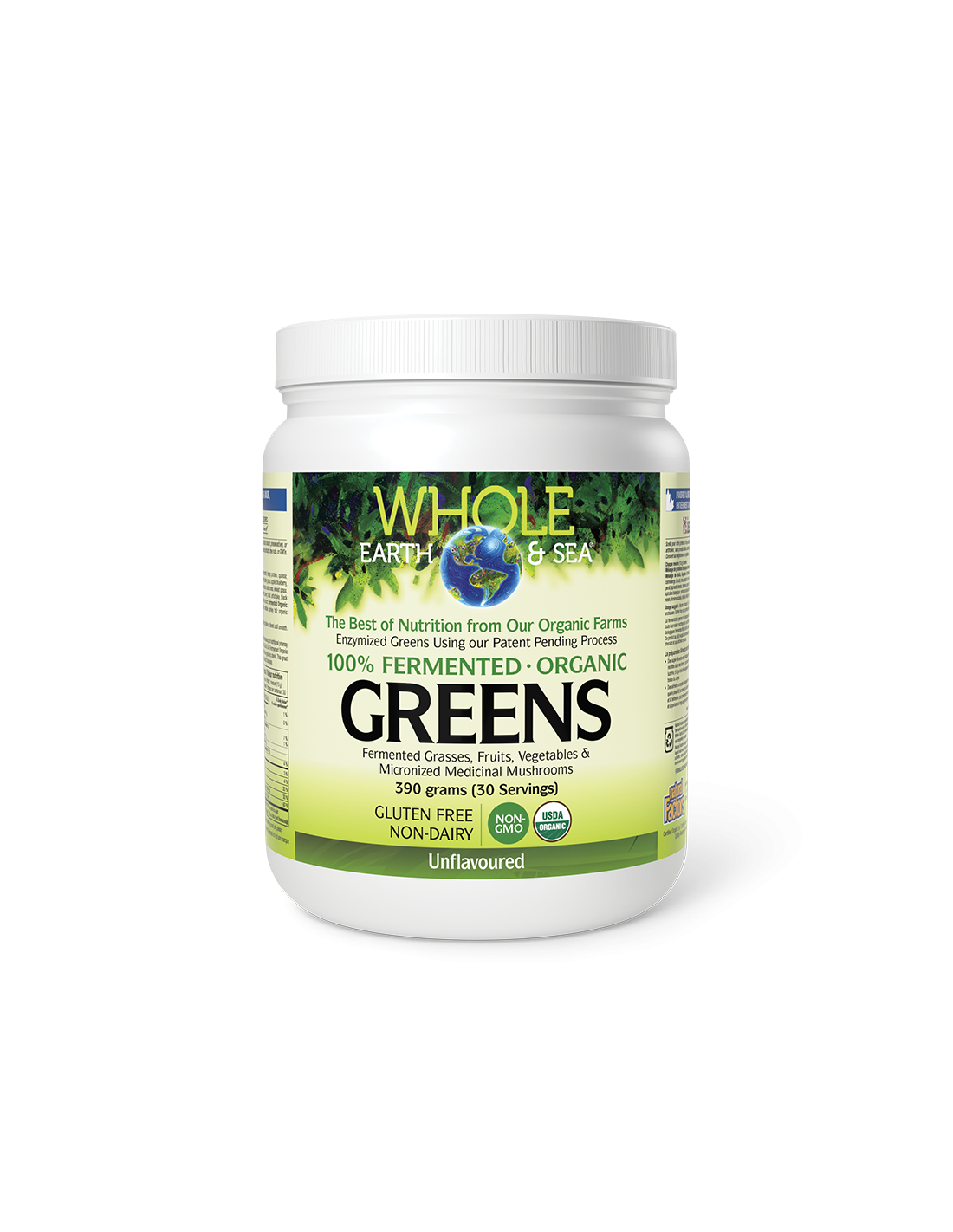 whole-earth-sea-100-fermentirali-organik-rastitelni-khrani-neovkusen-kh-390-g-pudra.png Whole Earth & Sea - 100% ферментирали органик растителни храни, неовкусен х 390 g пудра Natural Factors - Image 1