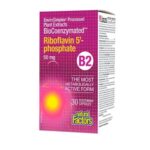 Riboflavin 5`-phosphate BioCoenzymated™/ Витамин В2 Рибофлавин-5-фосфат 50 mg, 30 капсули Natural Factors
