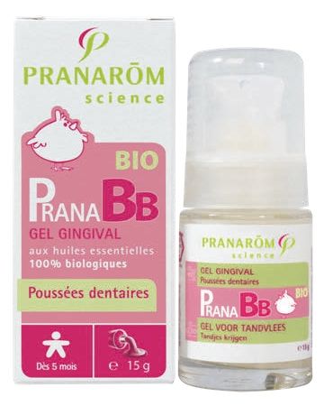 PRANAROM Прана Бебе гел при никнене на зъби 15гр Специално разработен продукт за облекчаване на дискомфорта, сързан с никненето на първибе бебешки зъбки. Никненето на на зъби е важен и често труден етап в развитието на всяко дете. Появата на първите зъбки е свързана с изпитването на силна болка и подуване, което довежда до неспокойствие и плач от страна на бебенцето. За облекчаването на тези симптоми идва на помощ PRANAROM Прана Бебе гел при никнене на зъбки. Основни съставки  и тяхното действие в  PRANAROM Прана Бебе гел при никнене на зъби Създаден изцяло от натурални етерични масла, този гел осигурява максимално облекчение и комфорт на беебето. PRANAROM Прана Бебе гел при никнене на зъби Римска лайка-Лесно заспиване Карамфил-Антисептик -Естествен антисептик и аналгетик, действащ като леко обезболяващо средство за болкота и дискомфорта в зоната на венците Мента-Охлаждащ ефект -Присъщо за ментата е нейния освежаващ и охлаждащ ефект, чрез който тя придава необходимата свежест и облекчаване на напрежението във венците Лавандула-Отпускане -Лавандулата спомага за релаксацията и отпускането на бебето. Заедно с това има и антисептичен ефект, който ще предпази венците на  вашето бебе. Как да използваме PRANAROM Прана Бебе гел при никнене на зъби? Гелът на Пранаром е изключително лесе н за употреба. Нанесете малко количество от гела върху чиста пръст или памучен тампон Внимателно масажирайте върху венците на бебето. Ефектът на гела започва да действа мигновенно. Защото да изберете PRANAROM Прана Бебе гел при никнене на зъби? Високо качество Лесна употреба Приятен вкус и аромат Натурални състваки Униниверсално приложение Pranarom  води началото си от 1991 година. Идеята за създаването на компанията е на един от най-признатите в световен мащаб фармацевти и ароматолози - Доминик Баду. Pranarom е утвърдена марка, която има дългогодишен опит в арома и фитотерапията. Компанията е създадена в Белгия. Отличително за нея е научно обоснования подход към аромотерапията. Pranarom съчетават традиционните знания с модерни и научни изследвания.PRANAROM Прана Бебе гел при никнене на зъби Основен Фокус на Pranarom е поддържане на здравето и баланса на организма чрез предоставените от тях натурални и ефективни продукти. Те са с гарантирана безопасност и висока ефективност, дължаща се на стриктния контрол на качеството в производствения процес. PRANAROM Прана Бебе гел при никнене на зъби Pranarom предлагат разнообразна гама от продукти част от които са чисти етерични масла и готови смеси. Те са силно подходящи за дифузия, локално приложение или приемане във вид на капсули. Продуктите на Pranarom помагат за подобряване на имунитета, облекчаване на стреса и участие в грижата на съня и кожата. PRANAROM Прана Бебе гел при никнене на зъби Погрижете се за вашето здраве от рано и разгледайте разнообразната гама продукти на Pranarom в нашия онлайн магазин aptekata.online
