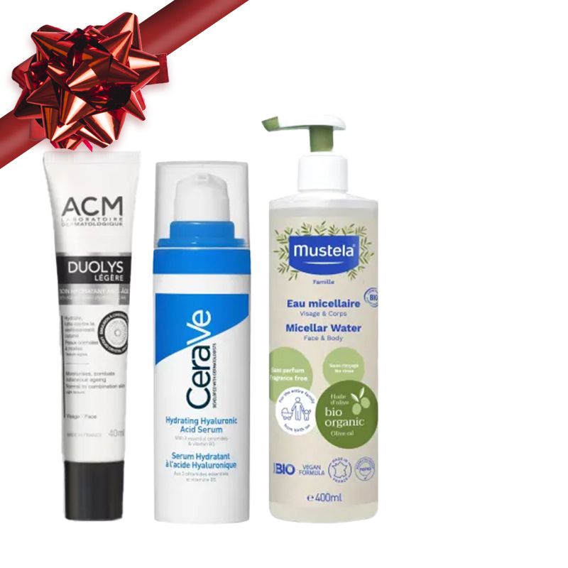 Погрижете се за кожата си с нашия специален коледен комплект за грижа за лицето! Той включва четири висококачествени продукта, които хидратират, почистват и възстановяват кожата ви. Открийте силата на интензивната грижа с подбрани формули, създадени за здравето и красотата на вашето лице.