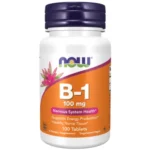 Витамин B1 (Thiamine) 100 мг 100 Таблетки Now Foods