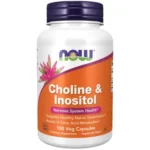 Choline & Inositol (Холин & Инозитол) 500 мг 100 Капсули Now Foods