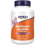 Sunflower Lecithin 1200 мг 100 Дражета Now Foods