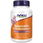 Quercetin + Bromelain 120 Капсули Now Foods