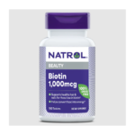 Natrol Биотин 1000mcg 100 таб Какво представлява Natrol Биотин? Natrol Биотин е мощна формула, която осигурява хранителна подкрепа за поддържането на здрави коса и нокти. Поддържайки целостта на матрицата на косата, ноктите и кожата, приемът на биотин ефективно допринася за ежедневното им подхранване. Продуктът участва в преработвателния процес на въглехидратите, протеините и мазнините, като по този начин стимулира производството на енергия, необходима за правилното функциониране на клетките. Natrol Биотин Свойството на биотина да подпомага наличието на тонус в организма се дължи на процеса на активиране на специфични ензими зад клетъчните стени. Именно те са пряко отговорни за трансформирането на веществата в енергия. •    За здрави и красиви коса и нокти •    Средство за предотвратяване на начални форми на косопад •    Стимулира производството на енергия в клетките •    Допринася за поддържане нормалните нива на триглицериди в кръвта •    Взима участие в метаболизма на захарта и мазнините в организма •    Продукт със 100% растителен произход Начин на употреба на Natrol Биотин: Приемайте по 1 таблетка, веднъж дневно, по време на хранене. За Natrol Natrol – водеща марка в областта на здравословните добавки, позната с научно обоснованите си формули и висококачествените си продукти. Natrol съчетава дългогодишен опит с модерни изследователски методи, за да разработва добавки, които подпомагат оптималното здраве, енергия и умствена активност. Natrol Биотин Ключът към успеха на Natrol е в строгия контрол на качеството и внимателния подбор на съставките. Всеки продукт преминава през редица тестове, за да се гарантира неговата чистота, ефективност и безопасност. Марката инвестира значителни ресурси в научни изследвания, което позволява непрекъснато усъвършенстване на формулите и внедряване на иновативни технологии в производството. Natrol Биотин Изборът на Natrol означава доверие в доказани научни принципи и отдаденост към подобряване на качеството на живот. Продуктите на Natrol са създадени, за да отговорят на нуждите на съвременния потребител, предоставяйки ефективна поддръжка за имунната система, енергийния баланс и общото благосъстояние. Natrol Биотин Защо да изберете Аптеката Oнлайн? В Аптеката Онлайн може да се насладите на богата гама от медикаменти, хранителни добавки и други здравни продукти. Включително можете да намерите разнообразие от продукти за профилактика и лечение на сезонни заболявания като грип и настинки. Нашата аптека се стреми да предложи на клиентите не само достъпни цени, но и качествени продукти, които да помогнат за укрепване на имунитета и здравето като цяло. Лоялна Програма Освен това, в Аптеката Онлайн предлагаме и специална лоялна програма.,Тя важи за всички продукти дори и намалените. Чрез нея събирате точки при всяка покупка. Тези точки можете да използвате за намаления при следващи покупки, условията може да разгледате в страницата ни за лоялна програма. Трупате точки само, ако сте вписани в своя профил. Допълнителни предимства С пазаруването в Аптеката Онлайн получавате допълнителни предимства като безплатна доставка при определени поръчки и възможността да пазарувате по всяко време на денонощието, без да се съобразявате с работно време. Това ви осигурява максимално удобство и бърз достъп до продуктите, от които се нуждаете. Ние сме до теб! Ние разбираме важността на качествената грижа за здравето и затова нашите продукти са внимателно подбрани и с доказана ефективност. В Аптеката Онлайн ще намерите всичко необходимо за вашето здраве на едно място, независимо дали става дума за витамини, минерали, лекарства или продукти за козметична грижа. Изберете Аптеката Онлайн за надеждност, удобство и сигурност при пазаруването на здравни продукти!