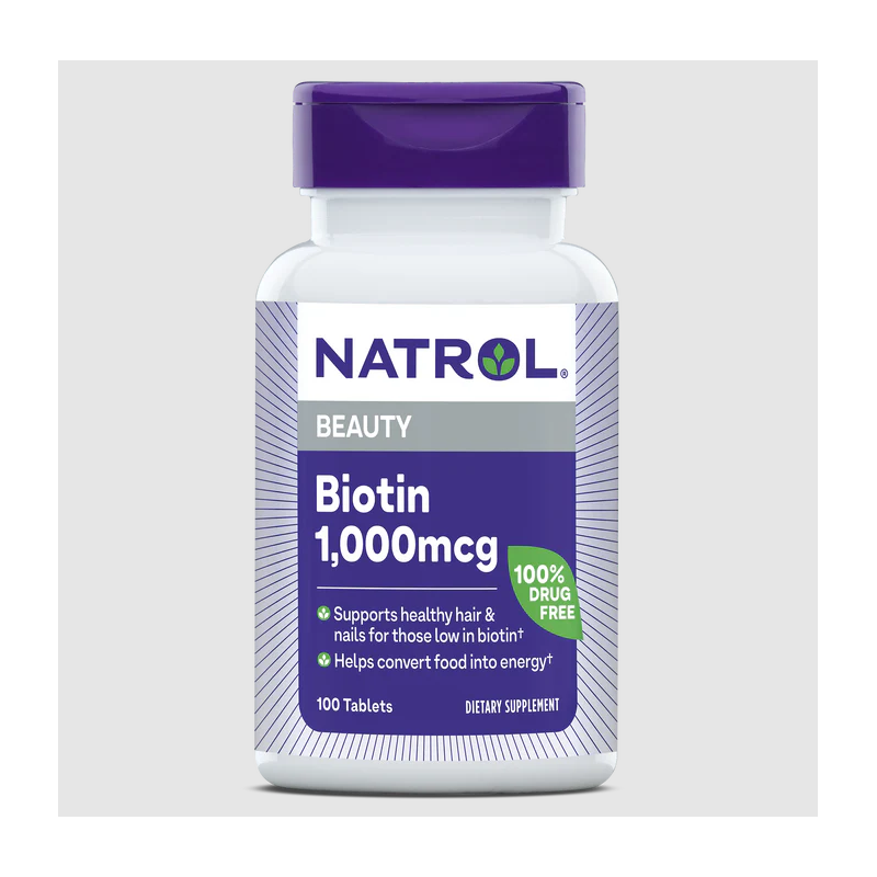 Natrol Биотин 1000mcg 100 таб Natrol Биотин 1000mcg 100 таб Какво представлява Natrol Биотин? Natrol Биотин е мощна формула, която осигурява хранителна подкрепа за поддържането на здрави коса и нокти. Поддържайки целостта на матрицата на косата, ноктите и кожата, приемът на биотин ефективно допринася за ежедневното им подхранване. Продуктът участва в преработвателния процес на въглехидратите, протеините и мазнините, като по този начин стимулира производството на енергия, необходима за правилното функциониране на клетките. Natrol Биотин Свойството на биотина да подпомага наличието на тонус в организма се дължи на процеса на активиране на специфични ензими зад клетъчните стени. Именно те са пряко отговорни за трансформирането на веществата в енергия. • За здрави и красиви коса и нокти • Средство за предотвратяване на начални форми на косопад • Стимулира производството на енергия в клетките • Допринася за поддържане нормалните нива на триглицериди в кръвта • Взима участие в метаболизма на захарта и мазнините в организма • Продукт със 100% растителен произход Начин на употреба на Natrol Биотин: Приемайте по 1 таблетка, веднъж дневно, по време на хранене. За Natrol Natrol – водеща марка в областта на здравословните добавки, позната с научно обоснованите си формули и висококачествените си продукти. Natrol съчетава дългогодишен опит с модерни изследователски методи, за да разработва добавки, които подпомагат оптималното здраве, енергия и умствена активност. Natrol Биотин Ключът към успеха на Natrol е в строгия контрол на качеството и внимателния подбор на съставките. Всеки продукт преминава през редица тестове, за да се гарантира неговата чистота, ефективност и безопасност. Марката инвестира значителни ресурси в научни изследвания, което позволява непрекъснато усъвършенстване на формулите и внедряване на иновативни технологии в производството. Natrol Биотин Изборът на Natrol означава доверие в доказани научни принципи и отдаденост към подобряване на качеството на живот. Продуктите на Natrol са създадени, за да отговорят на нуждите на съвременния потребител, предоставяйки ефективна поддръжка за имунната система, енергийния баланс и общото благосъстояние. Natrol Биотин Защо да изберете Аптеката Oнлайн? В Аптеката Онлайн може да се насладите на богата гама от медикаменти, хранителни добавки и други здравни продукти. Включително можете да намерите разнообразие от продукти за профилактика и лечение на сезонни заболявания като грип и настинки. Нашата аптека се стреми да предложи на клиентите не само достъпни цени, но и качествени продукти, които да помогнат за укрепване на имунитета и здравето като цяло. Лоялна Програма Освен това, в Аптеката Онлайн предлагаме и специална лоялна програма.,Тя важи за всички продукти дори и намалените. Чрез нея събирате точки при всяка покупка. Тези точки можете да използвате за намаления при следващи покупки, условията може да разгледате в страницата ни за лоялна програма. Трупате точки само, ако сте вписани в своя профил. Допълнителни предимства С пазаруването в Аптеката Онлайн получавате допълнителни предимства като безплатна доставка при определени поръчки и възможността да пазарувате по всяко време на денонощието, без да се съобразявате с работно време. Това ви осигурява максимално удобство и бърз достъп до продуктите, от които се нуждаете. Ние сме до теб! Ние разбираме важността на качествената грижа за здравето и затова нашите продукти са внимателно подбрани и с доказана ефективност. В Аптеката Онлайн ще намерите всичко необходимо за вашето здраве на едно място, независимо дали става дума за витамини, минерали, лекарства или продукти за козметична грижа. Изберете Аптеката Онлайн за надеждност, удобство и сигурност при пазаруването на здравни продукти!