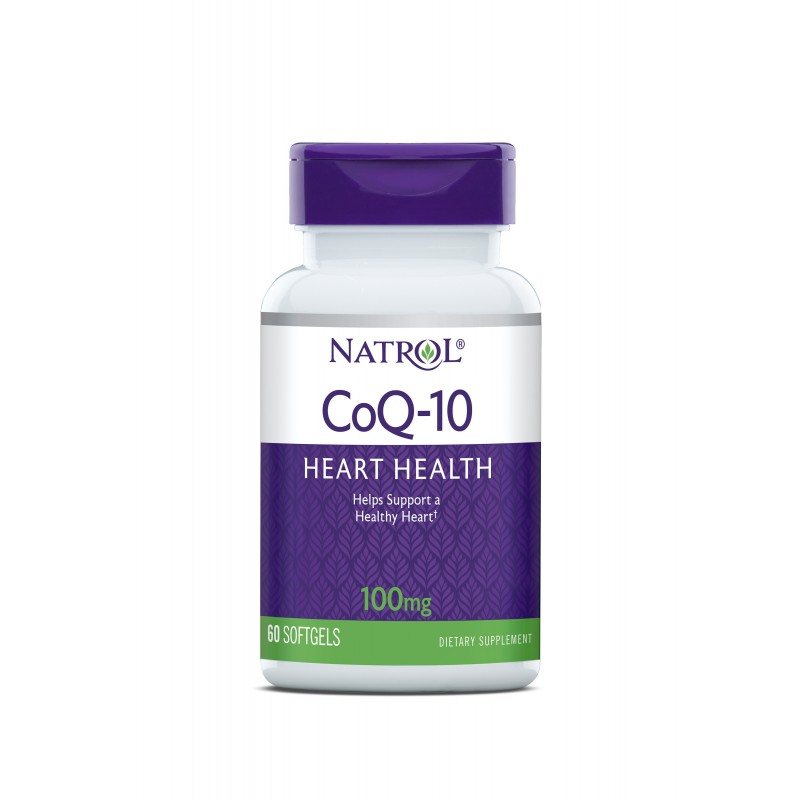 natrol-coq-10-100.jpg Natrol Коензим Q10 100mg Антиоксидант х 60 - Image 1