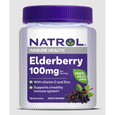 Какво представлява Natrol Екстракт от Бъз 100mg: Natrol Екстракт от Бъз 100mg е вашият ключ към отключването на пълния потенциал на този мощен ботанически продукт за имунно здраве и цялостно благосъстояние. Изработени внимателно и подкрепени от науката, нашите продукти от бъз предлагат удобен и ефективен начин за укрепване на защитните сили на тялото ви  през всеки сезон. Natrol Екстракт от Бъз е пълен с антиоксиданти и флавоноиди, известни със своите имуностимулиращи свойства. Като включите нашите добавки в ежедневието си, можете да дадете на имунната си система подкрепата, от която се нуждае, за да остане силна и устойчива срещу обичайните заплахи. Когато настъпи сезонът на настинка и грип, Natrol Екстракт от Бъз ви пази. Проучванията показват, че бъзът може да помогне за намаляване на тежестта и продължителността на симптомите на настинка и грип, което ви позволява да се възстановите по-бързо и да се чувствате добре. Поддържа здравето на дихателните пътища, помага за облекчаване на задръстванията и насърчава чистите дихателни пътища. Независимо дали се сблъсквате със сезонни алергии или ежедневен дихателен дискомфорт, нашите добавки осигуряват естествено облекчение за по-лесно дишане. Начин на употреба на Natrol Екстракт от Бъз: Приемайте по 2 гумени Natrol Екстракт от Бъз бонбона веднъж дневно. За Natrol Natrol – водеща марка в областта на здравословните добавки, позната с научно обоснованите си формули и висококачествените си продукти. Natrol съчетава дългогодишен опит с модерни изследователски методи, за да разработва добавки, които подпомагат оптималното здраве, енергия и умствена активност. Ключът към успеха на Natrol е в строгия контрол на качеството и внимателния подбор на съставките. Всеки продукт преминава през редица тестове, за да се гарантира неговата чистота, ефективност и безопасност. Марката инвестира значителни ресурси в научни изследвания, което позволява непрекъснато усъвършенстване на формулите и внедряване на иновативни технологии в производството. Изборът на Natrol означава доверие в доказани научни принципи и отдаденост към подобряване на качеството на живот. Продуктите на Natrol са създадени, за да отговорят на нуждите на съвременния потребител, предоставяйки ефективна поддръжка за имунната система, енергийния баланс и общото благосъстояние. Защо да изберете Аптеката Oнлайн? В Аптеката Онлайн може да се насладите на богата гама от медикаменти, хранителни добавки и други здравни продукти. Включително можете да намерите разнообразие от продукти за профилактика и лечение на сезонни заболявания като грип и настинки. Нашата аптека се стреми да предложи на клиентите не само достъпни цени, но и качествени продукти, които да помогнат за укрепване на имунитета и здравето като цяло. Лоялна Програма Освен това, в Аптеката Онлайн предлагаме и специална лоялна програма. Тя важи за всички продукти дори и намалените. Чрез нея събирате точки при всяка покупка. Тези точки можете да използвате за намаления при следващи покупки, условията може да разгледате в страницата ни за лоялна програма. Трупате точки само, ако сте вписани в своя профил. Допълнителни предимства С пазаруването в Аптеката Онлайн получавате допълнителни предимства като безплатна доставка при определени поръчки и възможността да пазарувате по всяко време на денонощието, без да се съобразявате с работно време. Това ви осигурява максимално удобство и бърз достъп до продуктите, от които се нуждаете. Ние сме до теб! Ние разбираме важността на качествената грижа за здравето и затова нашите продукти са внимателно подбрани и с доказана ефективност. В Аптеката Онлайн ще намерите всичко необходимо за вашето здраве на едно място, независимо дали става дума за витамини, минерали, лекарства или продукти за козметична грижа. Изберете Аптеката Онлайн за надеждност, удобство и сигурност при пазаруването на здравни продукти!