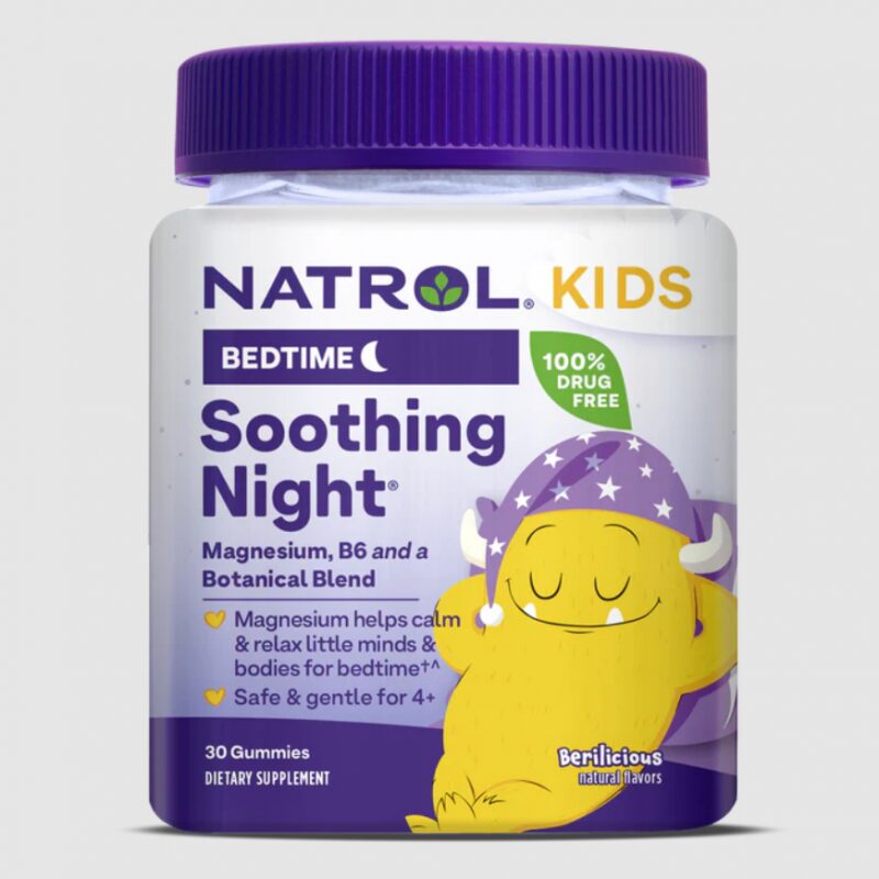 natrol-kids-soothing-night-gummies.jpg Natrol Подобряване на Съня - Формула за Деца x 30