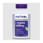 Какво представлява Natrol Л Аргинин 5000mg? Natrol Л Аргинин 5000mg допринася за общия тонус на организма, като подпомага функцията на мускулите, давайки големи количества енергия. Той се грижи за изграждане на съединителна тъкан, тонизиране на тялото, добрата визия и настроение. По естествен начин стимулира производството на хормон на растежа и подобрява еректилната способност при мъжа. Също така той е ключова съставка при производството на азотен оксид. Л Аргинин е нужен на тялото, за да произведе креатин, а той участва в синтеза на протеини в мускулите. Употребата на таблетките внася комфорт и регулярна функция в кръвоносните съдове. Л Аргинин се използва и за защита на имунната система, хипофизата, като едновременно се грижи и за черния дроб и мъжките полови органи. Чрез естествената аминокиселина Л Аргинин човешкия организъм получава по-добри нива на циркулация и укрепени кръвоносни съдове. Състав на Natrol Л Аргинин 5000mg: Състава на таблетките Л Аргинин помества витамини от В групата, които оптимизират енергетичните процеси, осигуряват мощен енергиен поток и по-голяма издръжливост при физическо натоварване. Начин на употреба на Natrol Л Аргинин 5000mg: Приемайте по 3 таблетки Natrol Л Аргинин веднъж дневно, по време на хранене. За Natrol Natrol – водеща марка в областта на здравословните добавки, позната с научно обоснованите си формули и висококачествените си продукти. Natrol съчетава дългогодишен опит с модерни изследователски методи, за да разработва добавки, които подпомагат оптималното здраве, енергия и умствена активност. Ключът към успеха на Natrol е в строгия контрол на качеството и внимателния подбор на съставките. Всеки продукт преминава през редица тестове, за да се гарантира неговата чистота, ефективност и безопасност. Марката инвестира значителни ресурси в научни изследвания, което позволява непрекъснато усъвършенстване на формулите и внедряване на иновативни технологии в производството. Изборът на Natrol означава доверие в доказани научни принципи и отдаденост към подобряване на качеството на живот. Продуктите на Natrol са създадени, за да отговорят на нуждите на съвременния потребител, предоставяйки ефективна поддръжка за имунната система, енергийния баланс и общото благосъстояние. Защо да изберете Аптеката Oнлайн? В Аптеката Онлайн може да се насладите на богата гама от медикаменти, хранителни добавки и други здравни продукти. Включително можете да намерите разнообразие от продукти за профилактика и лечение на сезонни заболявания като грип и настинки. Нашата аптека се стреми да предложи на клиентите не само достъпни цени, но и качествени продукти, които да помогнат за укрепване на имунитета и здравето като цяло. Лоялна Програма Освен това, в Аптеката Онлайн предлагаме и специална лоялна програма. Тя важи за всички продукти дори и намалените. Чрез нея събирате точки при всяка покупка. Тези точки можете да използвате за намаления при следващи покупки, условията може да разгледате в страницата ни за лоялна програма. Трупате точки само, ако сте вписани в своя профил. Допълнителни предимства С пазаруването в Аптеката Онлайн получавате допълнителни предимства като безплатна доставка при определени поръчки и възможността да пазарувате по всяко време на денонощието, без да се съобразявате с работно време. Това ви осигурява максимално удобство и бърз достъп до продуктите, от които се нуждаете. Ние сме до теб! Ние разбираме важността на качествената грижа за здравето и затова нашите продукти са внимателно подбрани и с доказана ефективност. В Аптеката Онлайн ще намерите всичко необходимо за вашето здраве на едно място, независимо дали става дума за витамини, минерали, лекарства или продукти за козметична грижа. Изберете Аптеката Онлайн за надеждност, удобство и сигурност при пазаруването на здравни продукти!