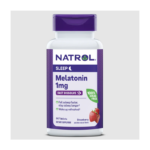 Какво представлява Natrol Мелатонин 1mg бързо разтворим? Мелатонинът е хормон естествено произвеждащ се от тялото ни, за да управлява циклите на съня, но често се случва балансът му да бъде нарушен поради външни и вътрешни фактори. Natrol Мелатонин 1mg бързо разтворим ще ви помогне да заспите по-бързо, да спите по-дълго и да се събудите по-свежи, продуктът е 100% веган, без животински съставки. Natrol Мелатонин 1mg бързо разтворим е предназначен, за да ви помогне при случайни безсъния. Natrol Мелатонин 1mg бързо разтворим не е лекарствено вещество и не води до пристрастяване. Препоръчва се приемът да бъде при нужда, когато имате нужда да настроите вътрешния си часовник. Не е нужно приемът да бъде ежедневен, за да не се формира навик, но при случай на безсъние можете да сте уверени, че имате добър помощник за качествен сън. Мелатонинът е и мощен антиоксидант, който предпазва клетките от свободните радикали. Уникалните дъвчащи таблетки с вкус на ягода се усвояват много бързо и могат да бъдат взети по всяко време и навсякъде, тъй като не е нужна вода за преглъщането им. Natrol е марка №1 в Америка по производство и продажба на мелатонин. Начин на прием на Natrol Мелатонин 1mg бързо разтворим: 1 таблетка Natrol Мелатонин 1mg бързо разтворим около 20 мин. преди сън. За Natrol Natrol – водеща марка в областта на здравословните добавки, позната с научно обоснованите си формули и висококачествените си продукти. Natrol съчетава дългогодишен опит с модерни изследователски методи, за да разработва добавки, които подпомагат оптималното здраве, енергия и умствена активност. Ключът към успеха на Natrol е в строгия контрол на качеството и внимателния подбор на съставките. Всеки продукт преминава през редица тестове, за да се гарантира неговата чистота, ефективност и безопасност. Марката инвестира значителни ресурси в научни изследвания, което позволява непрекъснато усъвършенстване на формулите и внедряване на иновативни технологии в производството. Изборът на Natrol означава доверие в доказани научни принципи и отдаденост към подобряване на качеството на живот. Продуктите на Natrol са създадени, за да отговорят на нуждите на съвременния потребител, предоставяйки ефективна поддръжка за имунната система, енергийния баланс и общото благосъстояние. Защо да изберете Аптеката Oнлайн? В Аптеката Онлайн може да се насладите на богата гама от медикаменти, хранителни добавки и други здравни продукти. Включително можете да намерите разнообразие от продукти за профилактика и лечение на сезонни заболявания като грип и настинки. Нашата аптека се стреми да предложи на клиентите не само достъпни цени, но и качествени продукти, които да помогнат за укрепване на имунитета и здравето като цяло. Лоялна Програма Освен това, в Аптеката Онлайн предлагаме и специална лоялна програма.,Тя важи за всички продукти дори и намалените. Чрез нея събирате точки при всяка покупка. Тези точки можете да използвате за намаления при следващи покупки, условията може да разгледате в страницата ни за лоялна програма. Трупате точки само, ако сте вписани в своя профил. Допълнителни предимства С пазаруването в Аптеката Онлайн получавате допълнителни предимства като безплатна доставка при определени поръчки и възможността да пазарувате по всяко време на денонощието, без да се съобразявате с работно време. Това ви осигурява максимално удобство и бърз достъп до продуктите, от които се нуждаете. Ние сме до теб! Ние разбираме важността на качествената грижа за здравето и затова нашите продукти са внимателно подбрани и с доказана ефективност. В Аптеката Онлайн ще намерите всичко необходимо за вашето здраве на едно място, независимо дали става дума за витамини, минерали, лекарства или продукти за козметична грижа. Изберете Аптеката Онлайн за надеждност, удобство и сигурност при пазаруването на здравни продукти!