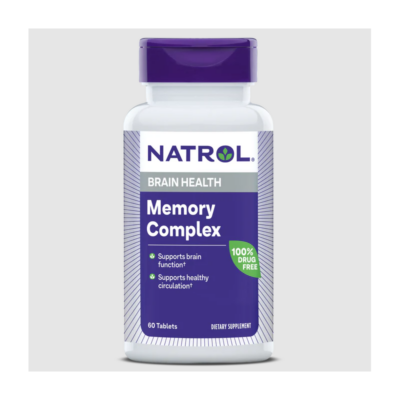 Какво представлява Natrol Памет Комплекс? Напрежението, динамиката и възрастта са главни фактори за намаляване производството на важни за мозъка вещества, които спомагат мисловната дейност. Честите забравяния, разконцентрация и неспособността да помним важни неща ни плашат. Истината е, че за нормалното функциониране на мозъка са нужни само няколко елемента, но при стрес и голямо натоварване, при възрастните хора и в други случаи са необходими в много по-големи количества. С помощни вещества и хранителни добавки като Natrol Памет Комплекс могат да бъдат възстановени важни функции на мозъчната дейност. Продуктът представлява уникална по рода си формула, която подпомага гладкото протичане на всички процеси в мозъка. Съдържание на Natrol Памет Комплекс: Комплексът е съвкупност от жизненоважни за функционирането на мозъчните клетки вещества, извлечени от: •    Екстракт от растението Ginkgo biloba, който се грижи за оптимизация на умствената дейност и запаметяващите способности на човешкият ум; •    Хуперзин А, спомага за подобряване функцията на нервната система, като укрепва нивата на ацетилхолин. Той е невротрансмитер, който разрушава ензима ацетилхолинестераза. •    Фосфатидил серин - важен елемент, който подпомага мозъчната дейност. Той подобрява концентрацията, действа на асоциативното мислене, намалява времето за реакция и спомага за комбинативни действия и реакции. •    Винпоцетин, също участва в състава на Natrol Памет Комплекс. Той се грижи за кръвообращението в мозъка, съдейства при използването на кислорода и допринася за подобряване целия процес на мисловна дейност. •    Natrol Памет Комплекс е изцяло на растителна основа. Начин на употреба на Natrol Памет Комплекс x 60: Приемайте 2 таблетки Natrol Памет Комплекс веднъж дневно, по време на хранене. За Natrol Natrol – водеща марка в областта на здравословните добавки, позната с научно обоснованите си формули и висококачествените си продукти. Natrol съчетава дългогодишен опит с модерни изследователски методи, за да разработва добавки, които подпомагат оптималното здраве, енергия и умствена активност. Ключът към успеха на Natrol е в строгия контрол на качеството и внимателния подбор на съставките. Всеки продукт преминава през редица тестове, за да се гарантира неговата чистота, ефективност и безопасност. Марката инвестира значителни ресурси в научни изследвания, което позволява непрекъснато усъвършенстване на формулите и внедряване на иновативни технологии в производството. Изборът на Natrol означава доверие в доказани научни принципи и отдаденост към подобряване на качеството на живот. Продуктите на Natrol са създадени, за да отговорят на нуждите на съвременния потребител, предоставяйки ефективна поддръжка за имунната система, енергийния баланс и общото благосъстояние. Защо да изберете Аптеката Oнлайн? В Аптеката Онлайн може да се насладите на богата гама от медикаменти, хранителни добавки и други здравни продукти. Включително можете да намерите разнообразие от продукти за профилактика и лечение на сезонни заболявания като грип и настинки. Нашата аптека се стреми да предложи на клиентите не само достъпни цени, но и качествени продукти, които да помогнат за укрепване на имунитета и здравето като цяло. Лоялна Програма Освен това, в Аптеката Онлайн предлагаме и специална лоялна програма.,Тя важи за всички продукти дори и намалените. Чрез нея събирате точки при всяка покупка. Тези точки можете да използвате за намаления при следващи покупки, условията може да разгледате в страницата ни за лоялна програма. Трупате точки само, ако сте вписани в своя профил. Допълнителни предимства С пазаруването в Аптеката Онлайн получавате допълнителни предимства като безплатна доставка при определени поръчки и възможността да пазарувате по всяко време на денонощието, без да се съобразявате с работно време. Това ви осигурява максимално удобство и бърз достъп до продуктите, от които се нуждаете. Ние сме до теб! Ние разбираме важността на качествената грижа за здравето и затова нашите продукти са внимателно подбрани и с доказана ефективност. В Аптеката Онлайн ще намерите всичко необходимо за вашето здраве на едно място, независимо дали става дума за витамини, минерали, лекарства или продукти за козметична грижа. Изберете Аптеката Онлайн за надеждност, удобство и сигурност при пазаруването на здравни продукти!