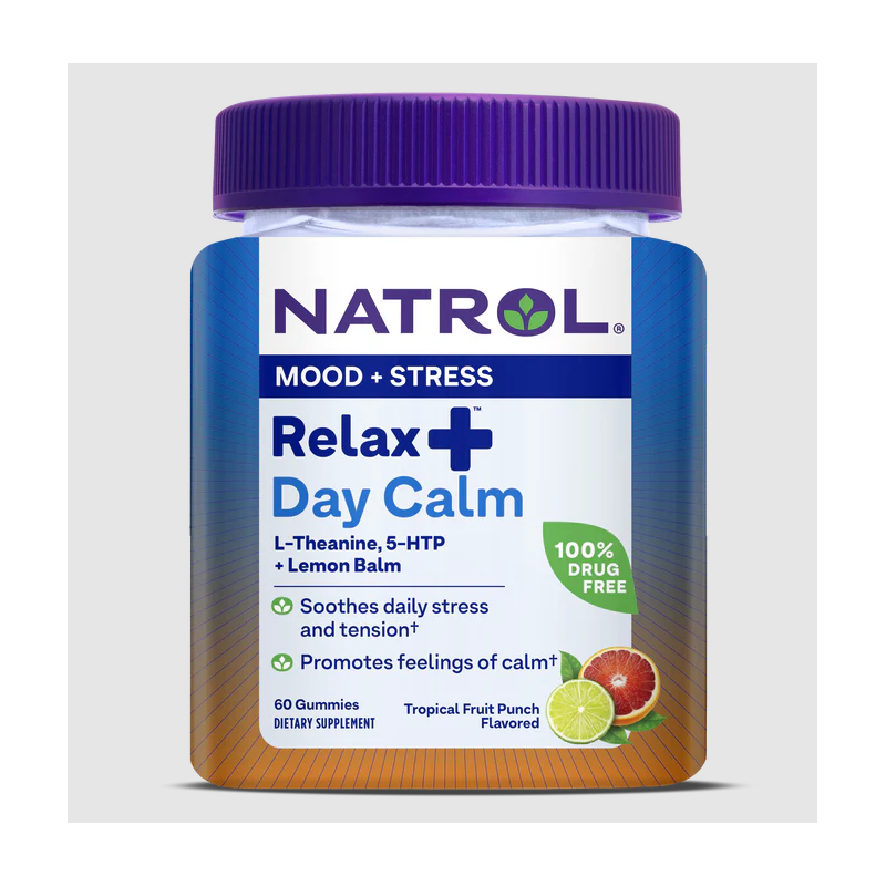 natrol-relaxia-day-calm.png Какво представлява Natrol Relaxia Day Calm? Natrol Relaxia Day Calm са бързоусвоими желирани бонбони за намаляване на стреса през деня. Natrol Relaxia Day Calm успокоява нервната система, която е подложена на ежедневно напрежение и стрес - резултатът е усещане за спокойствие без допълнителни отрицателни емоции създадени от въображението ни. Relaxia Day Calm е бързодействаща дневна формула, подходяща за прием сутрин или в най-подходящия момент в зависимост от динамиката на ежедневието ви. Ефективните съставки в продукта са 5-HTP (5-хидрокситриптофан), L-Theanine и маточина. 5-HTP в Natrol Relaxia Day Calm действа на мозъка и централната нервна система като увеличава производството на серотонин. Серотонинът може да повлияе съня, апетита и либидото. Той играе важна роля за предотвратяване на депресия, безсъние, затлъстяване и тревожност. L-Theanine е аминокиселина съдържаща се в зеления чай и някои гъби. Теанинът се използва за подобряване на умствената функция. Използва се също при тревожност, умствени увреждания, стрес и подобни състояния. Теанинът има химическа структура много подобна на глутамат - аминокиселина натурално срещаща се в тялото и отговаряща за предаването на нервните импулси в мозъка. Маточината е билка имаща ползи свързани с намаляване на тревожността, стреса и менструалните симптоми. Редица проучвания показват, че екстрактът от маточина може да подобри настроението и концентрацията и да намали нервността и тревожността. Също така приемът на билката облекчава стомашно-чревни проблеми като подуване на корема и лошо храносмилане. Начин на прием на Natrol Relaxia Day Calm: Приемайте 2 желирани бонбона Natrol Relaxia Day Calm х 60 на ден.