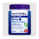 Какво представлява Natrol Relaxia Night Calm? Natrol Relaxia Night Calm е бързодействаща формула за по-лесно заспиване и по-качествен сън. Natrol Relaxia Night Calm съдържа само натурални съставки, които намаляват стреса и безпокойството и водят до по-лесно заспиване. Отпуснете ума си и подобрете качеството на съня си с успокояващата комбинация от 5-HTP, L-Theanine, маточина и мелатонин. Всяка една от ефективните съставки в Natrol Relaxia Night Calm е с доказано действие, а комбинацията им има синергичен ефект, който ще отпусне нервната ви система. 5-HTP повишава производството на серотонин, което подобрява симптоми на депресия, безпокойство и нервност. L-Theanine е аминокиселина, която намалява тревожността и стреса. Множество проучвания сочат, че отпуска нервната система и намалява пулса в покой. Екстрактът от маточина в Natrol Relaxia Night Calm има силно антиоксидантно, антибактериално и противовъзпалително действие. Стимулира жлъчната секреция и облекчава стомашните неразположения. Действа успокояващо върху нервната система и подобрява качеството на съня. Мелатонинът е познат още като хормона на съня, той отговаря за лесното заспиване и качеството на съня. Поради стреса и напрегнатото ежедневие при някои хора се наблюдава промяна в биологичния ритъм, намалено производство на мелатонин и проблеми със съня. Приемът Relaxia Night Calm ще съдейства за влизане в нормален ритъм на сън като ви успокои, за да се насладите на дълъг сън без събуждания. Мелатонинът не води до привикване, както е характерно за приспивателните лекарства и не води до ленивост и умора след събуждане. Natrol Relaxia Night Calm е под формата на желирани бонбони с чудесен плодов вкус и много бързо усвояване. Начин на прием на Natrol Relaxia Night Calm: Сдъвчете 2 желирани бонбона Natrol Relaxia Night Calm 30 минути преди сън. За Natrol Natrol – водеща марка в областта на здравословните добавки, позната с научно обоснованите си формули и висококачествените си продукти. Natrol съчетава дългогодишен опит с модерни изследователски методи, за да разработва добавки, които подпомагат оптималното здраве, енергия и умствена активност. Ключът към успеха на Natrol е в строгия контрол на качеството и внимателния подбор на съставките. Всеки продукт преминава през редица тестове, за да се гарантира неговата чистота, ефективност и безопасност. Марката инвестира значителни ресурси в научни изследвания, което позволява непрекъснато усъвършенстване на формулите и внедряване на иновативни технологии в производството. Изборът на Natrol означава доверие в доказани научни принципи и отдаденост към подобряване на качеството на живот. Продуктите на Natrol са създадени, за да отговорят на нуждите на съвременния потребител, предоставяйки ефективна поддръжка за имунната система, енергийния баланс и общото благосъстояние. Защо да изберете Аптеката Oнлайн? В Аптеката Онлайн може да се насладите на богата гама от медикаменти, хранителни добавки и други здравни продукти. Включително можете да намерите разнообразие от продукти за профилактика и лечение на сезонни заболявания като грип и настинки. Нашата аптека се стреми да предложи на клиентите не само достъпни цени, но и качествени продукти, които да помогнат за укрепване на имунитета и здравето като цяло. Лоялна Програма Освен това, в Аптеката Онлайн предлагаме и специална лоялна програма.,Тя важи за всички продукти дори и намалените. Чрез нея събирате точки при всяка покупка. Тези точки можете да използвате за намаления при следващи покупки, условията може да разгледате в страницата ни за лоялна програма. Трупате точки само, ако сте вписани в своя профил. Допълнителни предимства С пазаруването в Аптеката Онлайн получавате допълнителни предимства като безплатна доставка при определени поръчки и възможността да пазарувате по всяко време на денонощието, без да се съобразявате с работно време. Това ви осигурява максимално удобство и бърз достъп до продуктите, от които се нуждаете. Ние сме до теб! Ние разбираме важността на качествената грижа за здравето и затова нашите продукти са внимателно подбрани и с доказана ефективност. В Аптеката Онлайн ще намерите всичко необходимо за вашето здраве на едно място, независимо дали става дума за витамини, минерали, лекарства или продукти за козметична грижа. Изберете Аптеката Онлайн за надеждност, удобство и сигурност при пазаруването на здравни продукти!