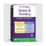 Какво представлява Natrol Стрес и Безпокойство? В динамичното време, в което живеем стреса е нещо обичайно, с което трябва да сме свикнали. Той обаче има способността да отнема жизненоважни вещества от организма ни, а това води до обща отпадналост, преумора, безпокойство, липса на концентрация, безсъние, раздразнителност и други неприятни фактори. За да се преборим успешно в работата, със семейните ангажименти, лични и професионални проблеми имаме нужда от спокойствие, а то се крие в една доза от продукта Natrol Стрес и Безпокойство. Таблетките Natrol Стрес и Безпокойство са представени в двойна опаковка, която предлага дневна и нощна формула. С дневната доза от продукта, може да преборите напрежението, да върнете позитивното мислене и да се фокусирате върху важните за вас неща. Дневна доза Natrol Стрес и Безпокойство предлага микс от витамини от група В, в комбинация с 5-НТР. Чрез нощната формула на Natrol Стрес и Безпокойство може да доставите на организма така важните му валериан, калций, екстракт от гроздово семе, мелатонин и L-глутамин, за да осигурите оптимално ефективна релаксация и здрав сън на тялото си. Natrol Стрес и Безпокойство е с клинично тествани и доказани съставки. Разделен е в две формули, заради различния състав на таблетките, които имат своето действие и значение в определен етап от денонощието. Начин на употреба на Natrol Стрес и Безпокойство: Дневна формула – приемайте по 1 или 2 таблетки дневно, по време на хранене. Нощна формула – приемайте по 1 таблетка непосредствено преди лягане, вечер. За Natrol Natrol – водеща марка в областта на здравословните добавки, позната с научно обоснованите си формули и висококачествените си продукти. Natrol съчетава дългогодишен опит с модерни изследователски методи, за да разработва добавки, които подпомагат оптималното здраве, енергия и умствена активност. Ключът към успеха на Natrol е в строгия контрол на качеството и внимателния подбор на съставките. Всеки продукт преминава през редица тестове, за да се гарантира неговата чистота, ефективност и безопасност. Марката инвестира значителни ресурси в научни изследвания, което позволява непрекъснато усъвършенстване на формулите и внедряване на иновативни технологии в производството. Изборът на Natrol означава доверие в доказани научни принципи и отдаденост към подобряване на качеството на живот. Продуктите на Natrol са създадени, за да отговорят на нуждите на съвременния потребител, предоставяйки ефективна поддръжка за имунната система, енергийния баланс и общото благосъстояние. Защо да изберете Аптеката Oнлайн? В Аптеката Онлайн може да се насладите на богата гама от медикаменти, хранителни добавки и други здравни продукти. Включително можете да намерите разнообразие от продукти за профилактика и лечение на сезонни заболявания като грип и настинки. Нашата аптека се стреми да предложи на клиентите не само достъпни цени, но и качествени продукти, които да помогнат за укрепване на имунитета и здравето като цяло. Лоялна Програма Освен това, в Аптеката Онлайн предлагаме и специална лоялна програма.,Тя важи за всички продукти дори и намалените. Чрез нея събирате точки при всяка покупка. Тези точки можете да използвате за намаления при следващи покупки, условията може да разгледате в страницата ни за лоялна програма. Трупате точки само, ако сте вписани в своя профил. Допълнителни предимства С пазаруването в Аптеката Онлайн получавате допълнителни предимства като безплатна доставка при определени поръчки и възможността да пазарувате по всяко време на денонощието, без да се съобразявате с работно време. Това ви осигурява максимално удобство и бърз достъп до продуктите, от които се нуждаете. Ние сме до теб! Ние разбираме важността на качествената грижа за здравето и затова нашите продукти са внимателно подбрани и с доказана ефективност. В Аптеката Онлайн ще намерите всичко необходимо за вашето здраве на едно място, независимо дали става дума за витамини, минерали, лекарства или продукти за козметична грижа. Изберете Аптеката Онлайн за надеждност, удобство и сигурност при пазаруването на здравни продукти!