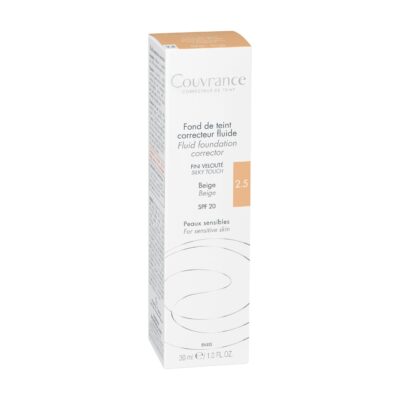 Avene  Фон дьо тен течен коректор SPF20 №2.5 Бежов Couvrance 30 мл - Image 2