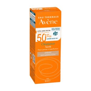Avene Тониран крем за мазна кожа SPF 50+ за лице Cleanance Sun 50 мл - Image 2